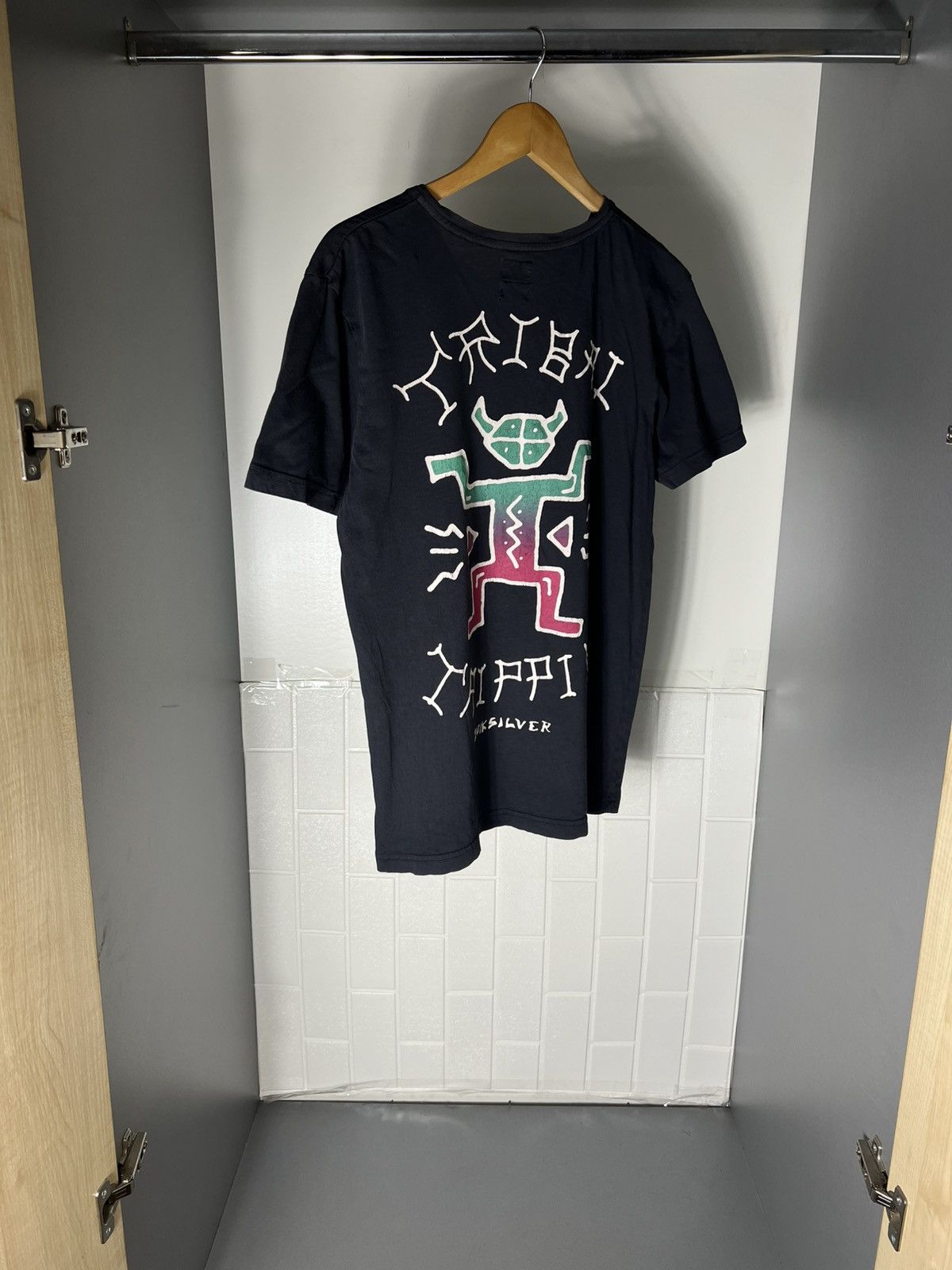 Quiksilver VINTAGE QUIKSILVER SURF GORPCORE RETRO DESIGNER T-SHIRT 90s Size US S / EU 44-46 / 1 - 10 Thumbnail
