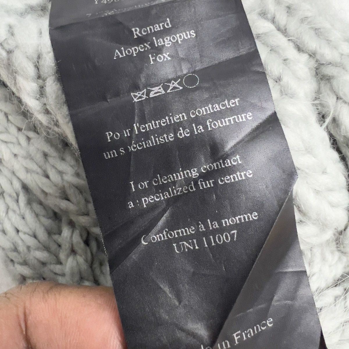 Vintage × Yves Salomon YVES SALOMON Size ONE SIZE - 12 Thumbnail