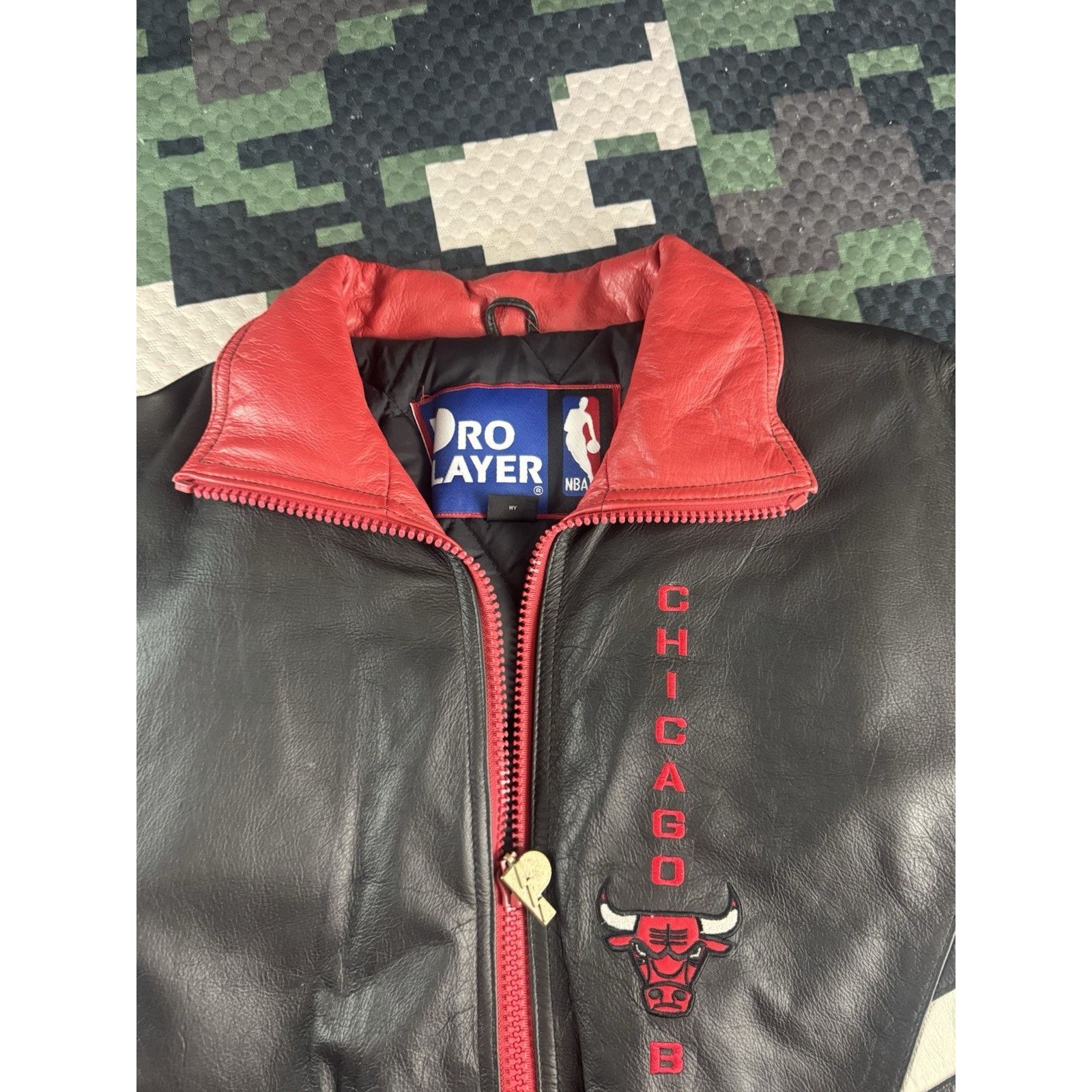Pro Player Vintage Pro Player Chicago Bulls NBA Leather Jacket L NWT Size US L / EU 52-54 / 3 - 5 Thumbnail
