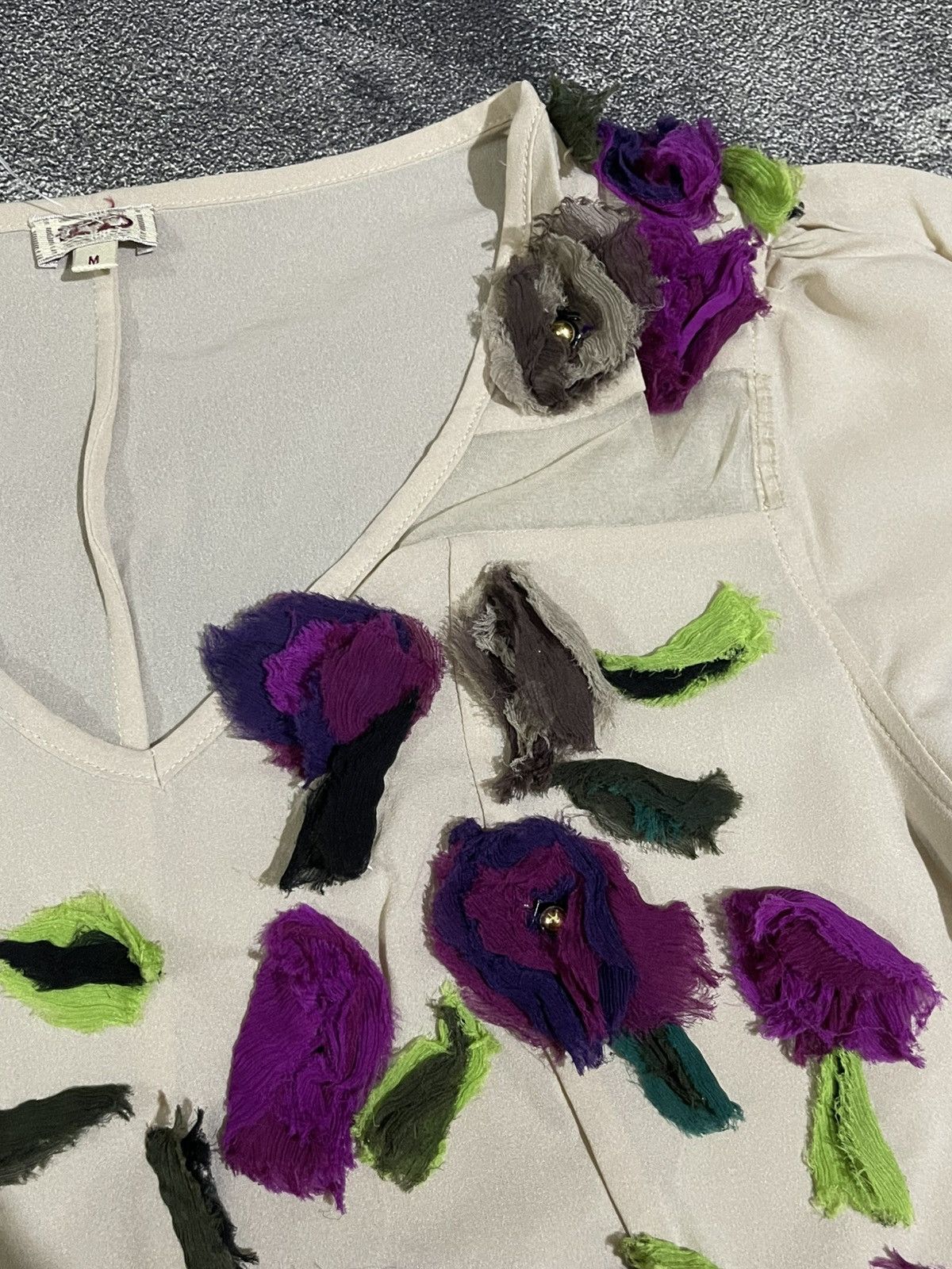 Kenzo Kenzo Floral Blouse Size S / US 4 / IT 40 - 6 Thumbnail