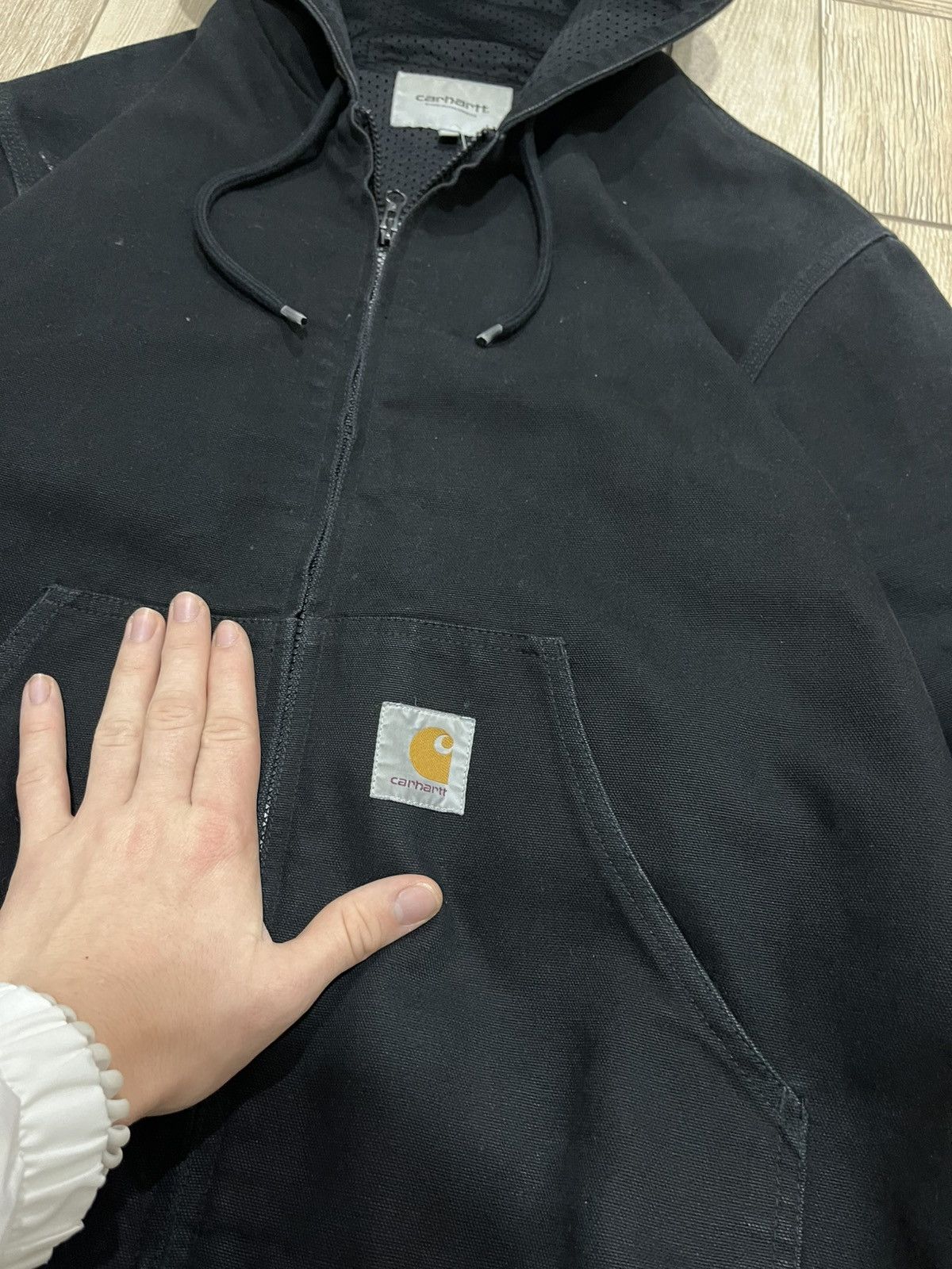 Carhartt Carhartt Active Jacket – Black Duck Canvas Size US M / EU 48-50 / 2 - 4 Thumbnail