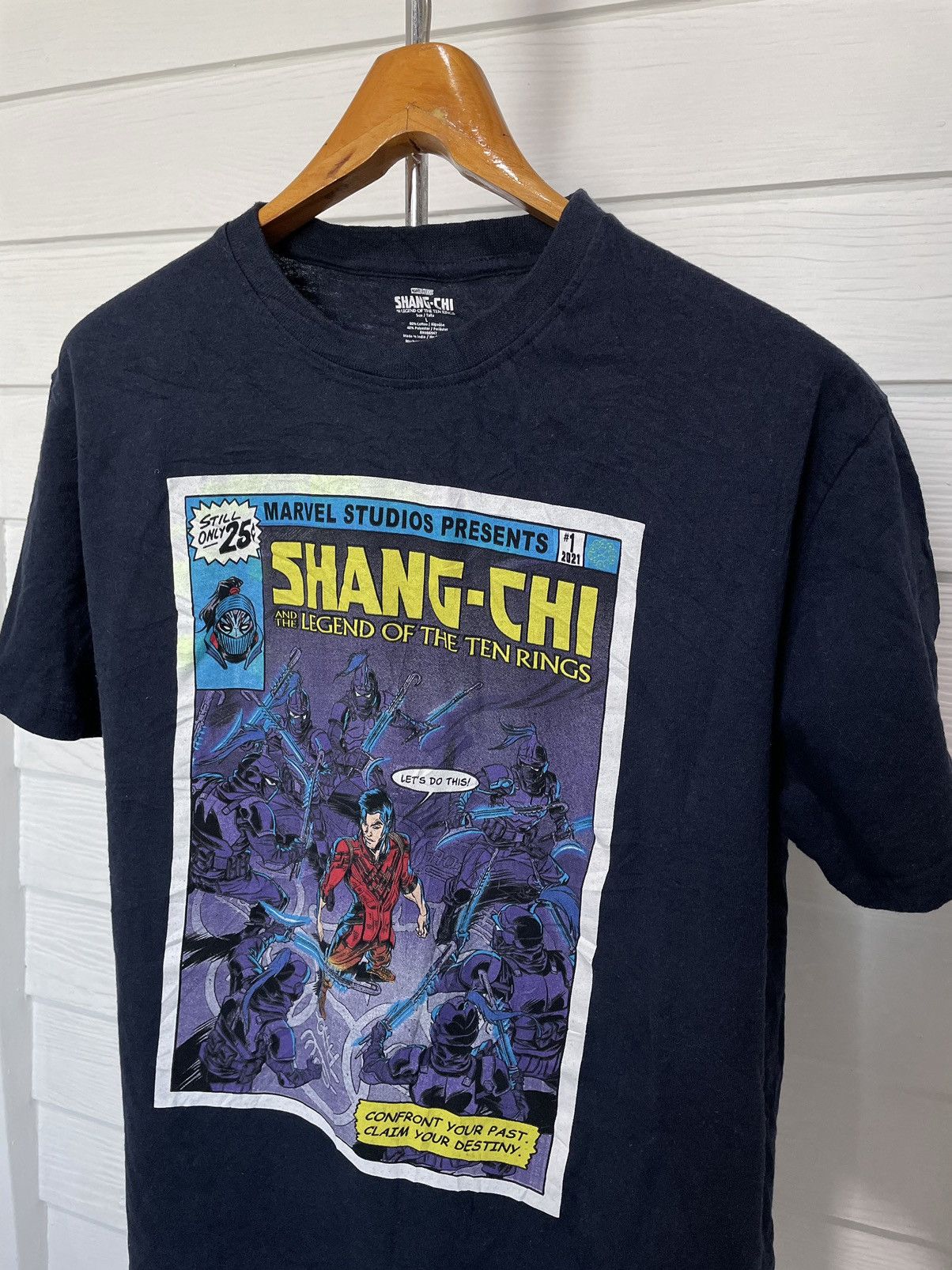 Marvel Comics SHANG-CHI AND THE LEGEND OF THE TEN RINGS (2021) Size US L / EU 52-54 / 3 - 2 Thumbnail