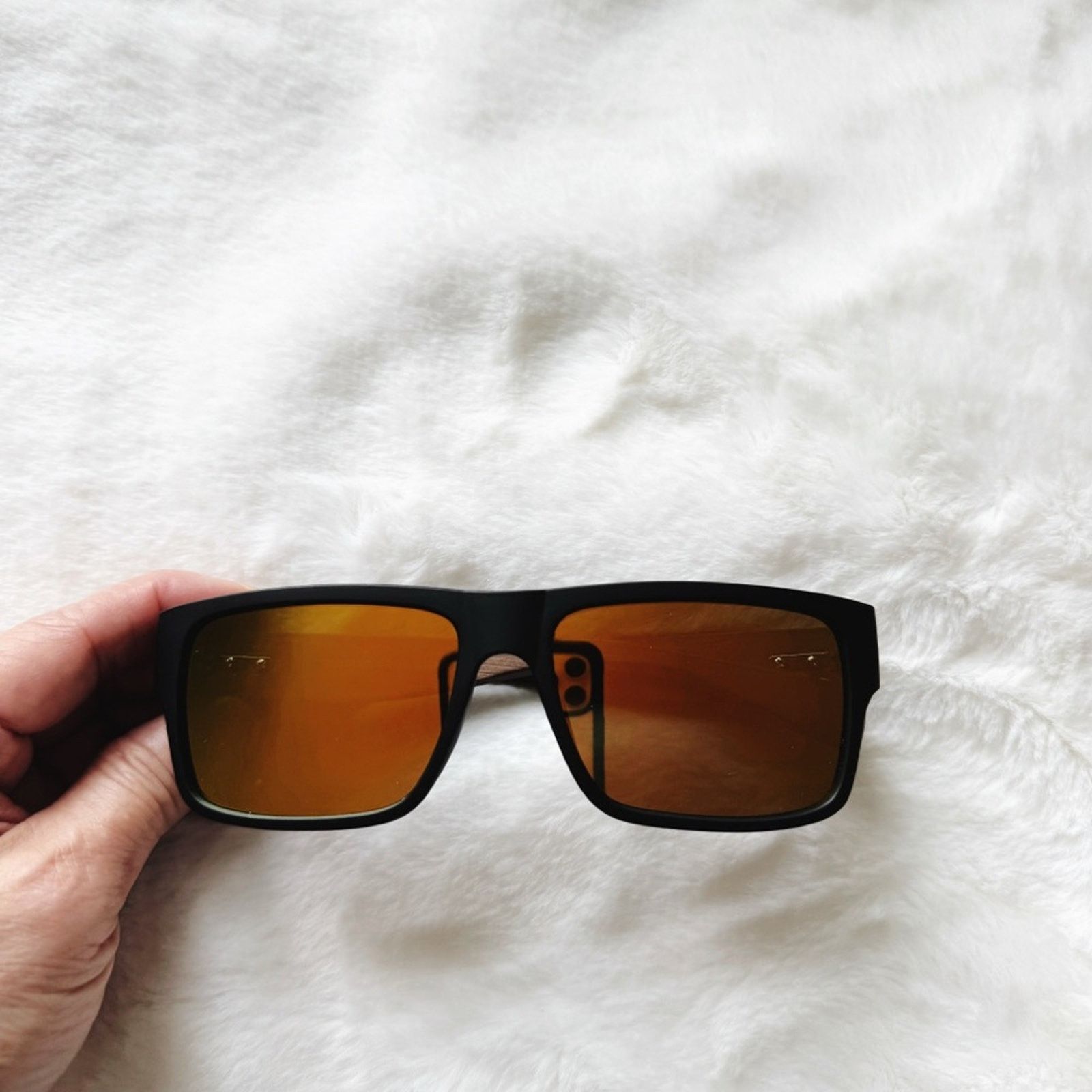 Other Jensen Orange & Dark Wood Sunglasses Size ONE SIZE - 2 Thumbnail