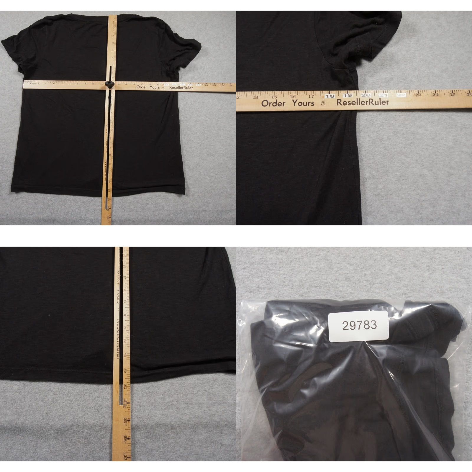 Marine Layer Marine Layer T-Shirt Womens XS Black V-Neck Relaxed Oversized Tee - Casual All Seasons Size XS / US 0-2 / IT 36-38 - 8 Thumbnail