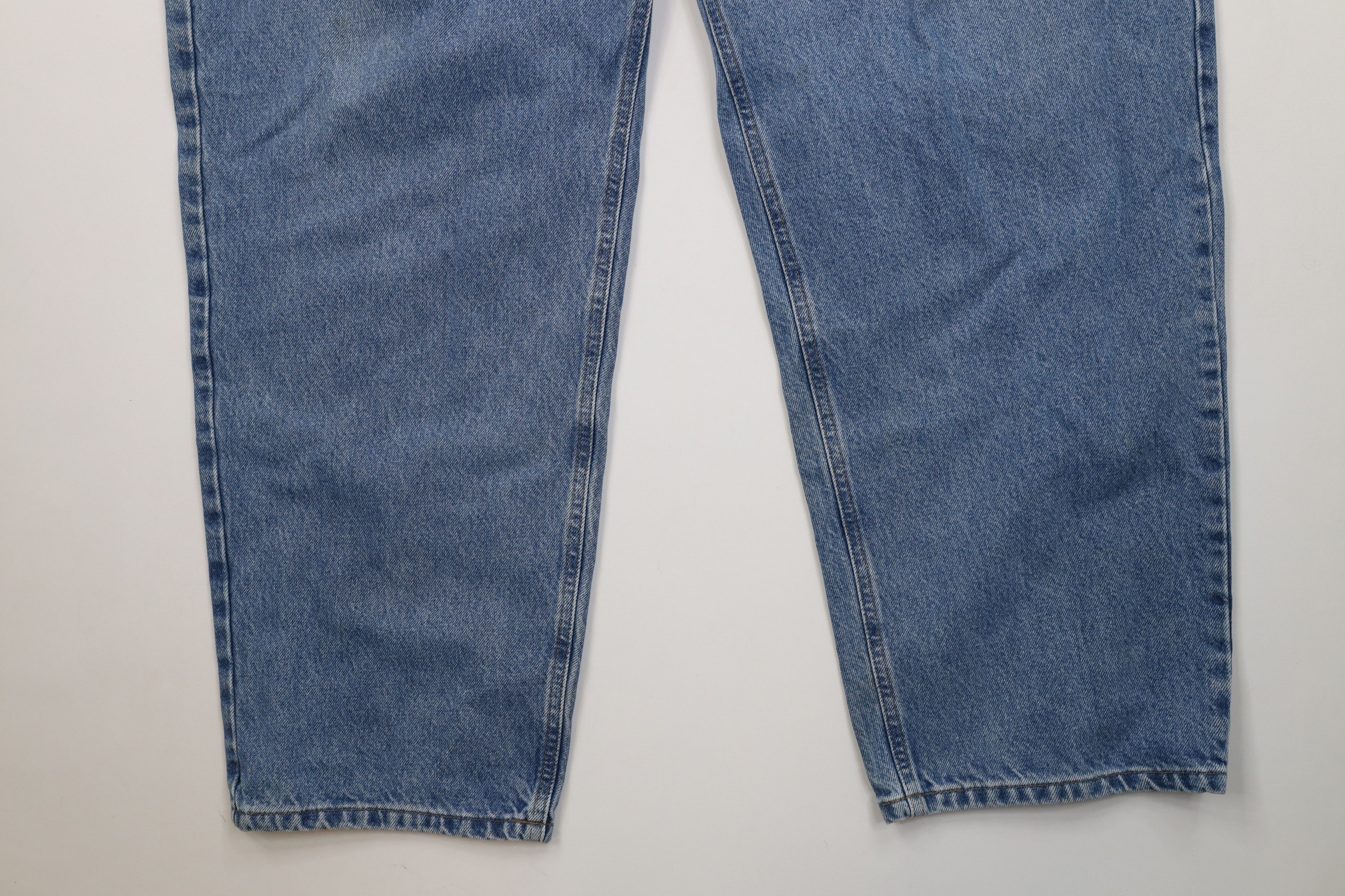 Carhartt Vintage Y2K Carhartt Relaxed Fit Wide Leg Denim Jeans Blue Size US 44 / EU 60 - 4 Thumbnail