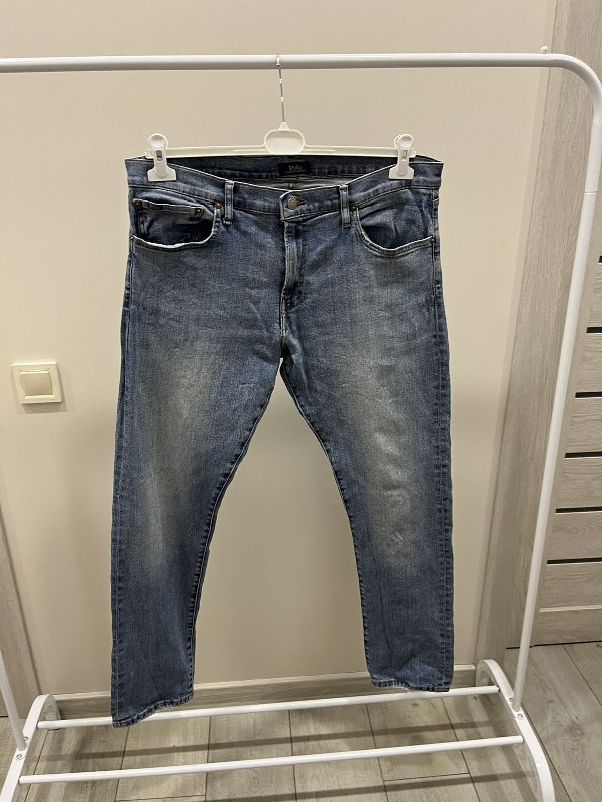 Polo Ralph Lauren Vintage 90s Polo Ralph Lauren Sullivan Jeans Blue Y2K 36/32 Size US 36 / EU 52 - 1 Thumbnail