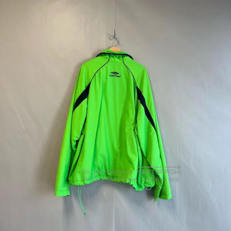 Balenciaga Balenciaga 3B color-block sports green jacket embroidered Size US XS / EU 42 / 0 - 2 Thumbnail