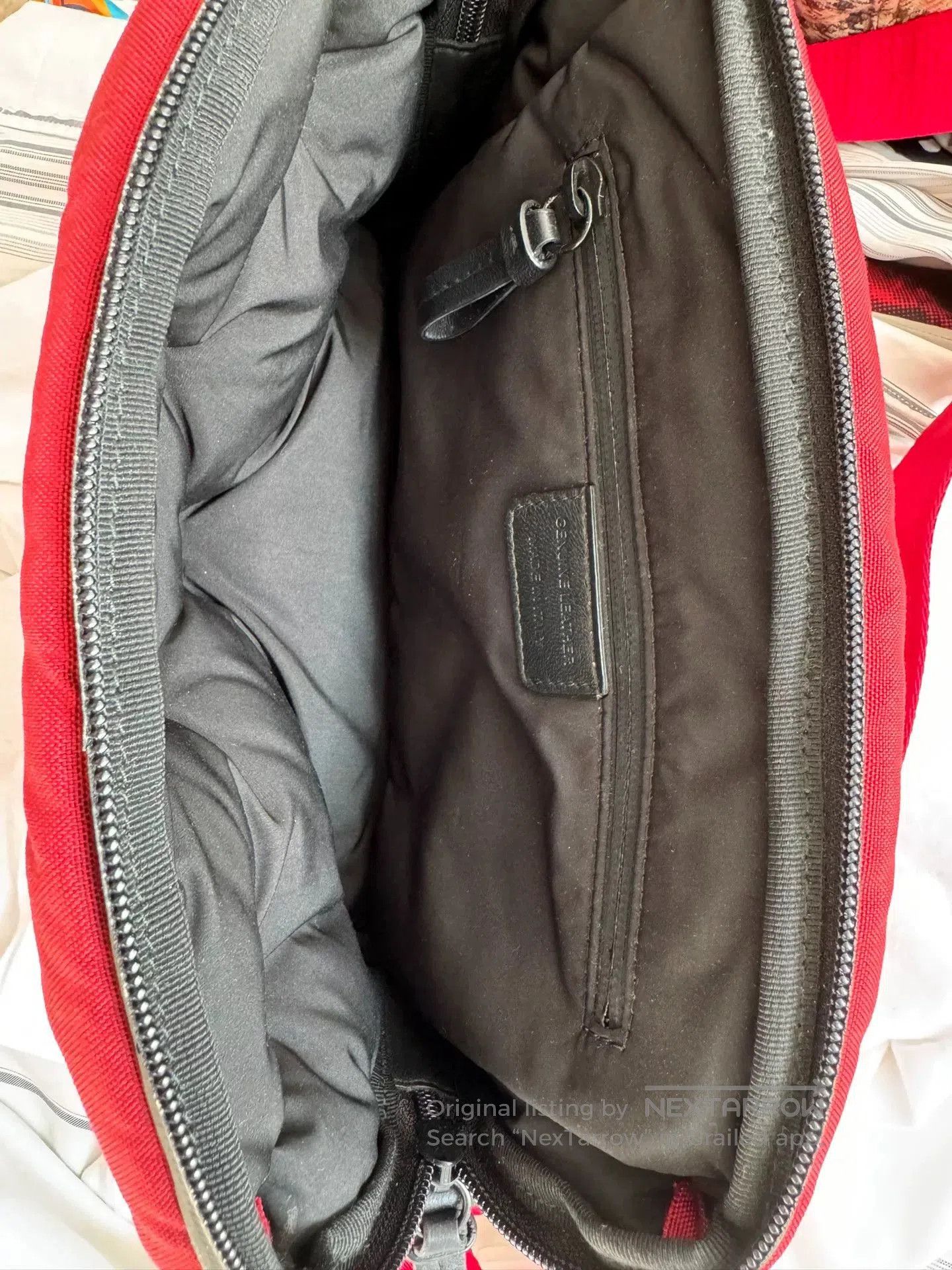 Maison Margiela Maison Margiela Red Canvas Shoulder Bag. Size ONE SIZE - 4 Thumbnail