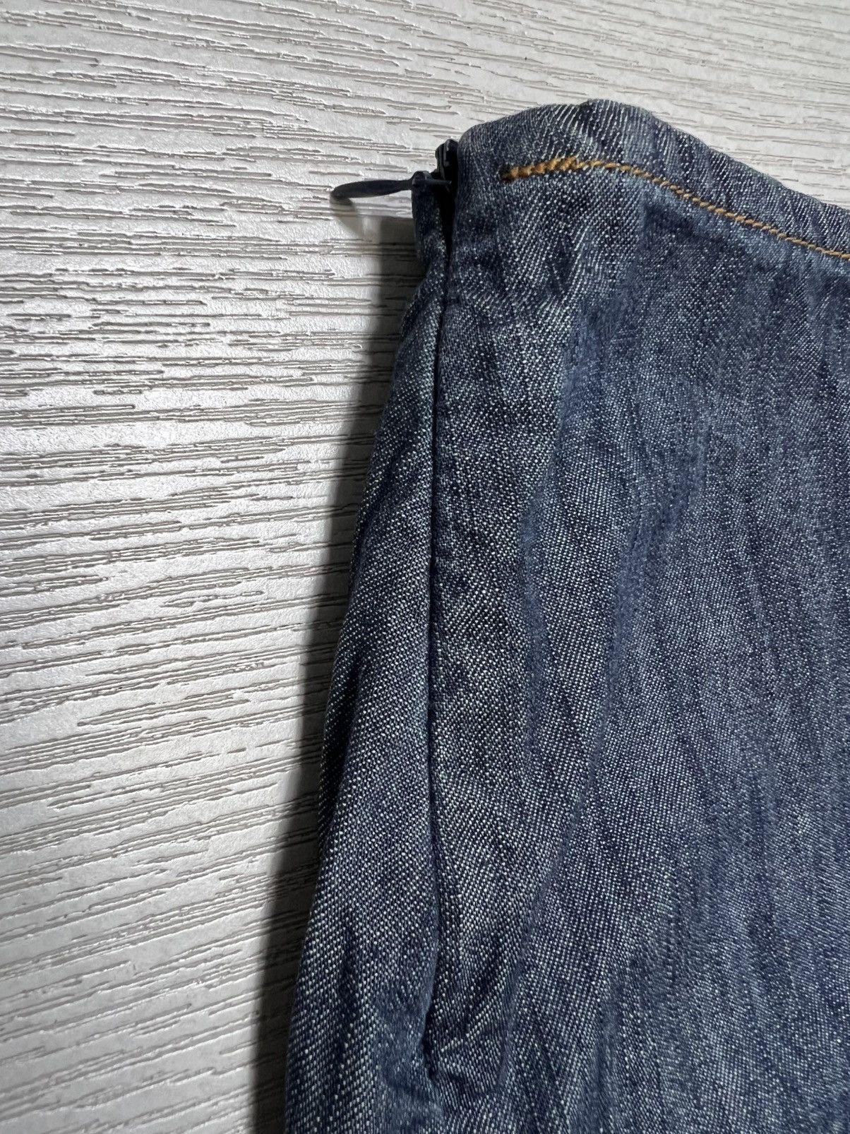 W&LT Archive W&LT - Ruffled Asymmetrical Mini Skirt Size 27" / US 4 / IT 40 - 4 Thumbnail
