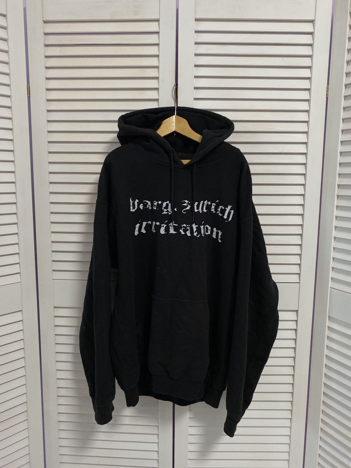 Japanese Brand Hoodie Zurich Irritation Graphic Print Back Underground Size US M / EU 48-50 / 2 - 2 Thumbnail