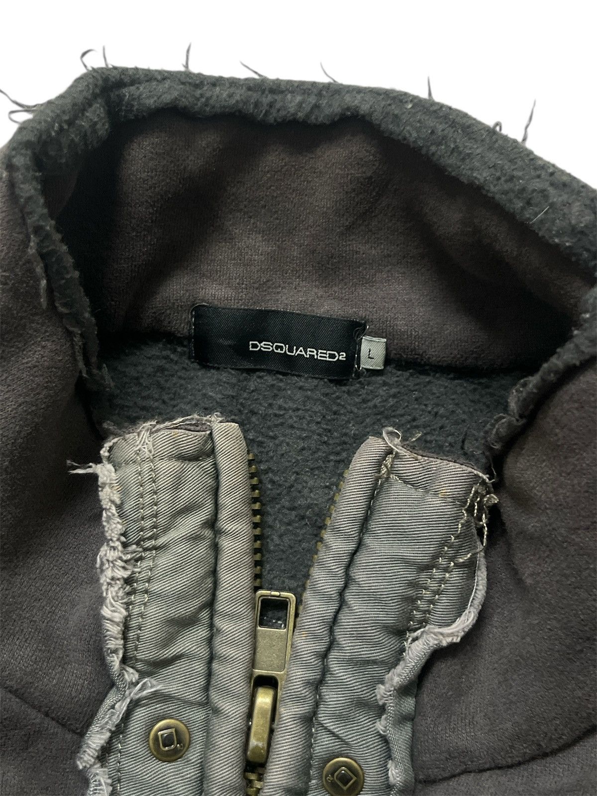Dsquared2 Vintage Dsquared2 90s Distress Design Size US L / EU 52-54 / 3 - 8 Thumbnail