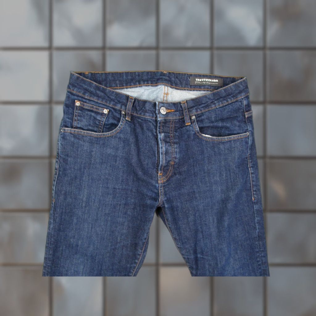 Takeshy Kurosawa Takeshy Kurosawa Jeans Men 38 Blue Taper Button Fly Denim Made in Italy 38x28 Size US 38 / EU 54 - 1 Thumbnail