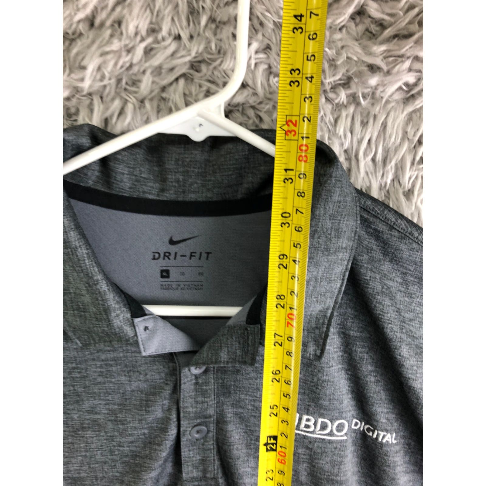 Nike Nike Dri Fit Mens XL Lightweight Short Sleeve Pullover Polo Shirt Size US XL / EU 56 / 4 - 3 Thumbnail
