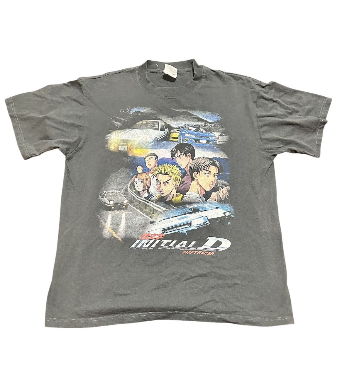 Initial D Anime Drift Racer GraphicJDM Street Manga Shirt
