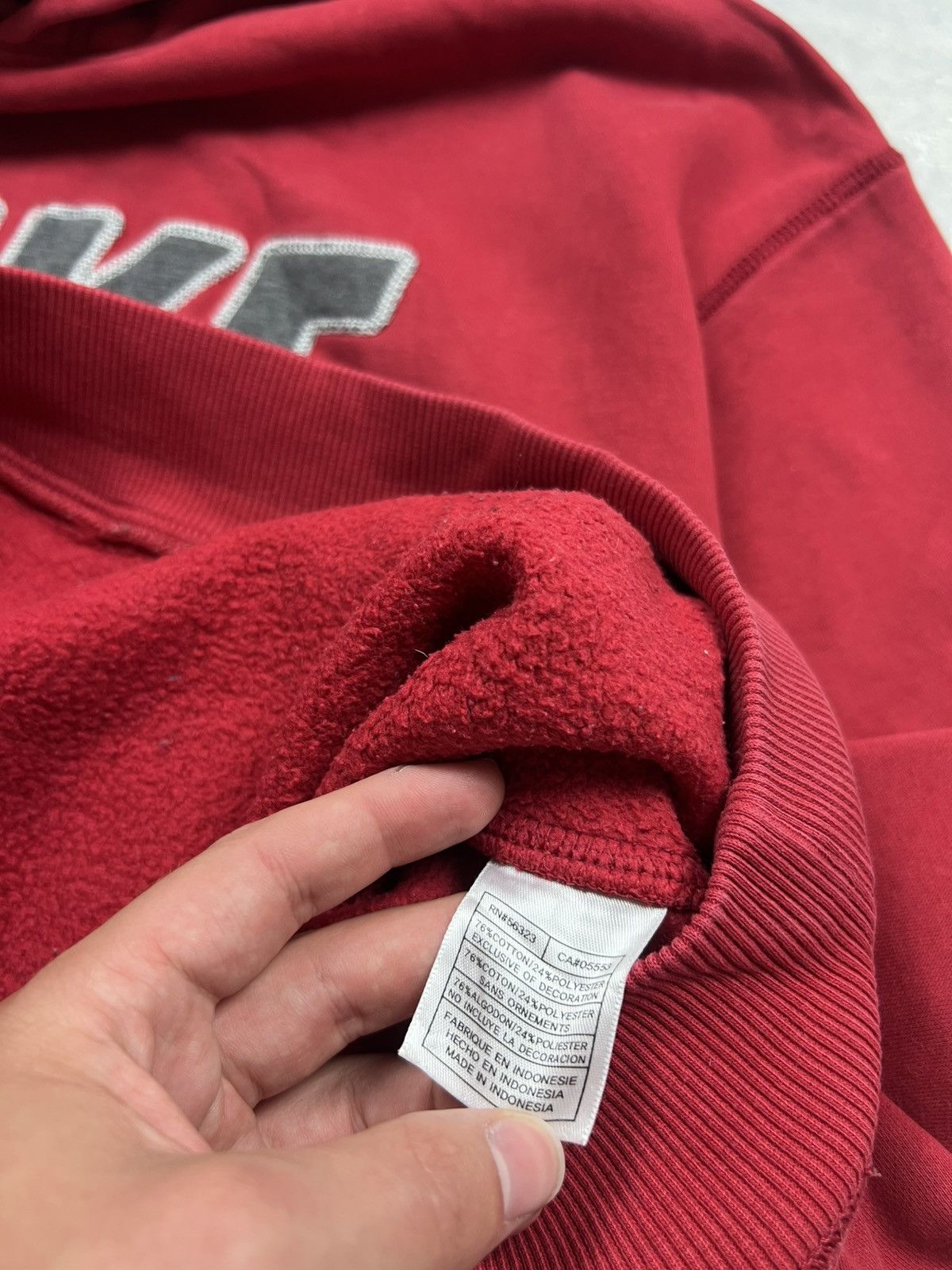 Nike 00s Nike Big Embroidered Logo Spellout Vintage Retro Hoodie Size US XL / EU 56 / 4 - 9 Thumbnail