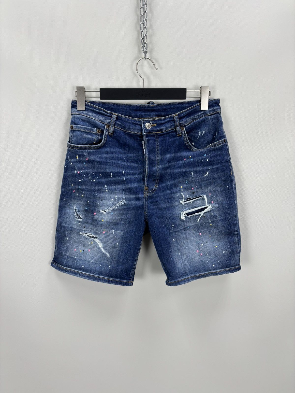 Dsquared2 Mens denim shorts Dsquared2 Size 44 Color Blue Size US 32 / EU 48 - 1 Thumbnail