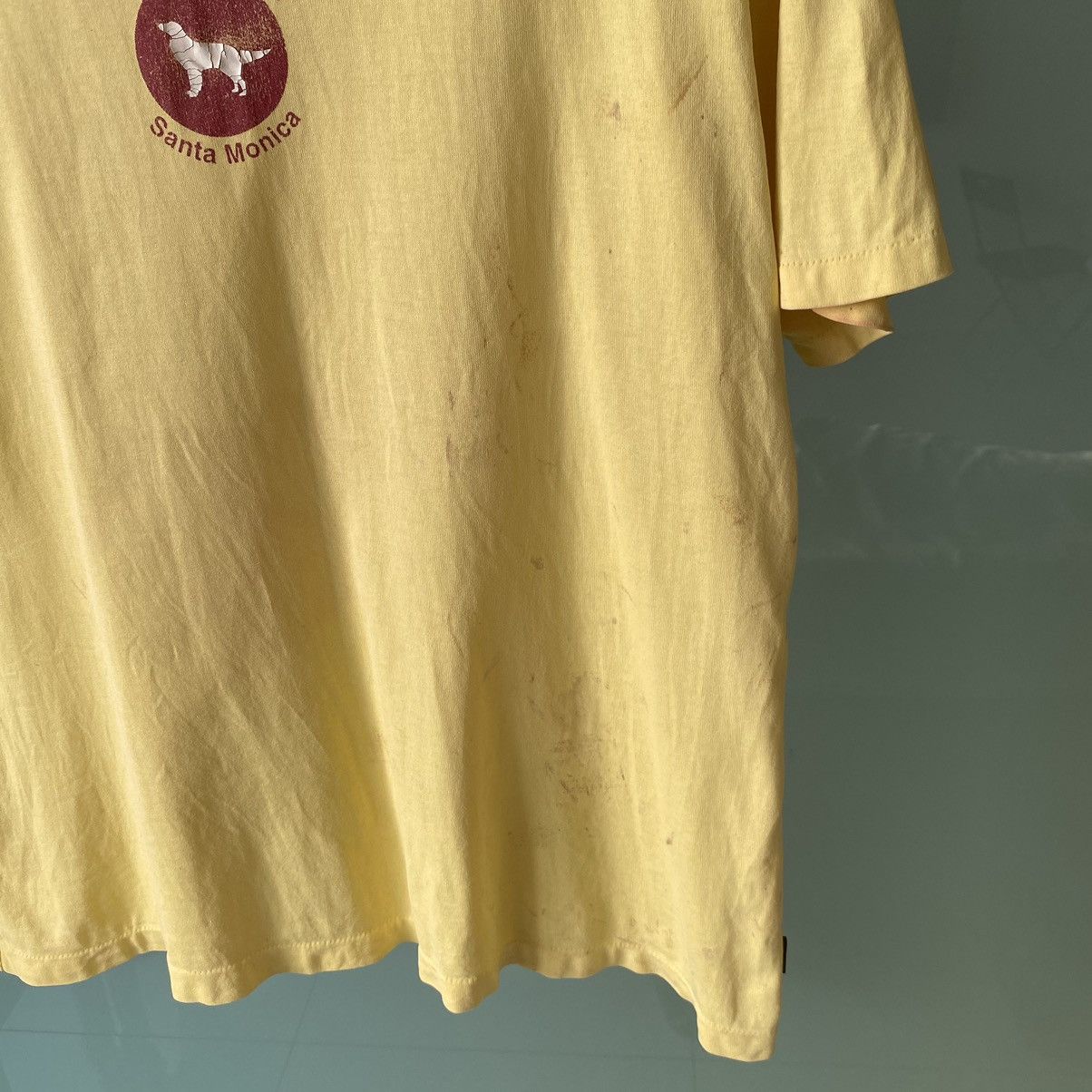 Japanese Brand Thrashed Faded Vintage 90s Dog Dept Santa Monica ERD GRUNGE Size US L / EU 52-54 / 3 - 9 Thumbnail