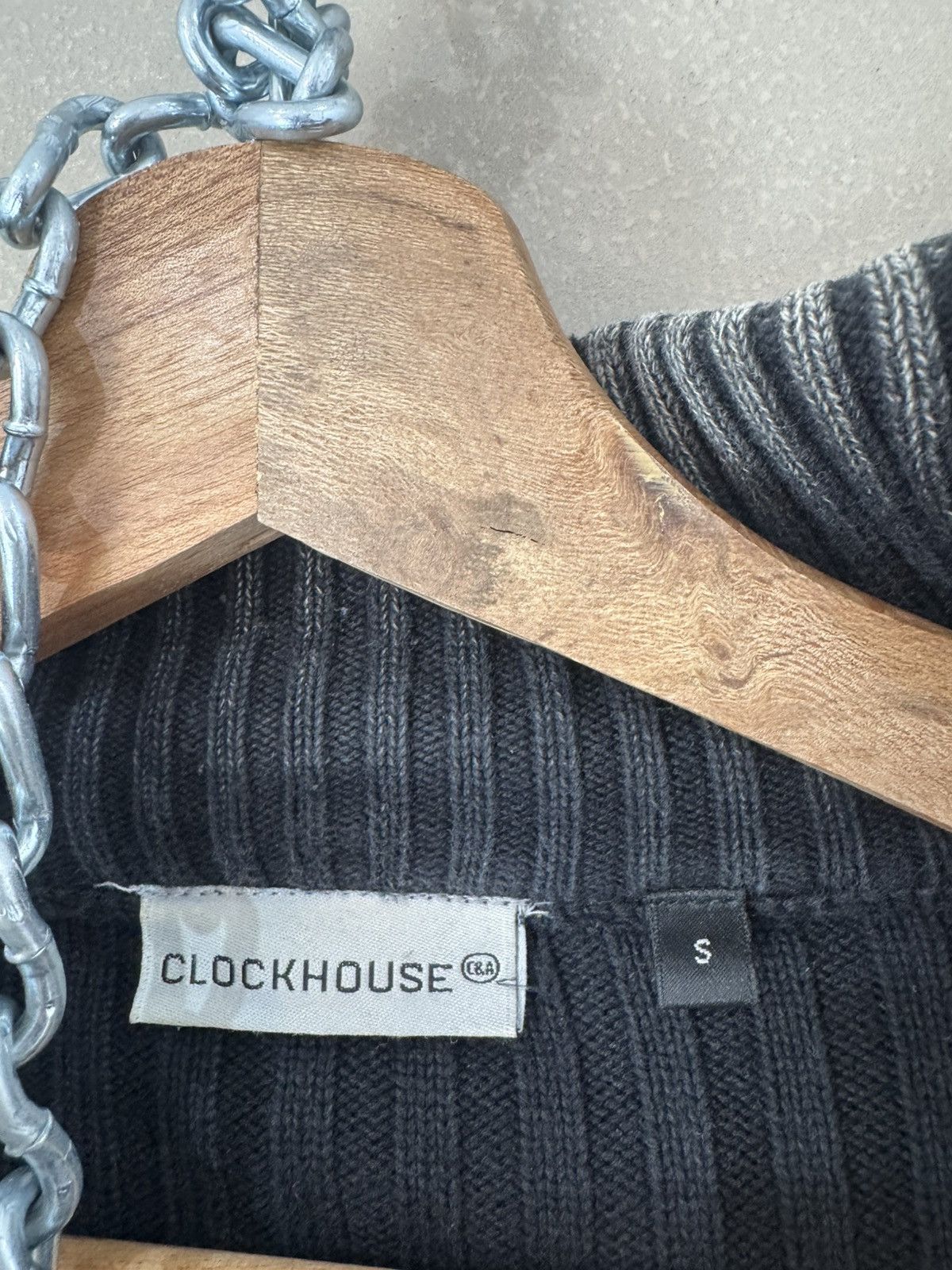 Other 00s Diesel Style Military Knit Rib Striped Sweater Y2K Size US S / EU 44-46 / 1 - 3 Thumbnail
