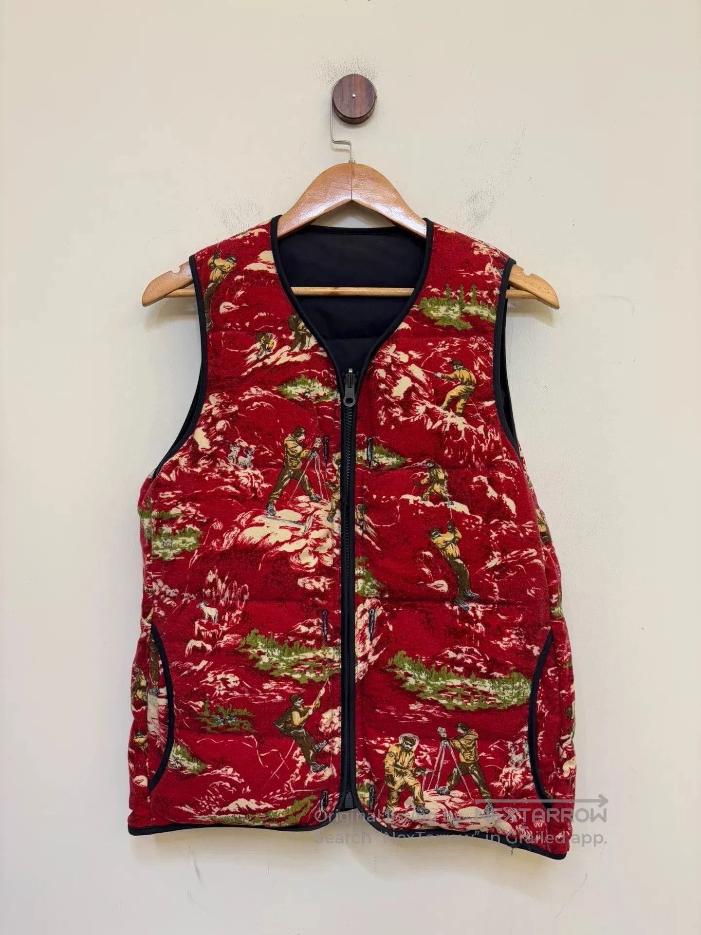 visvim Reversible Down Vest.