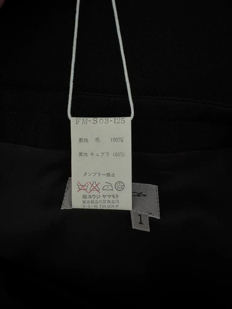 Yohji Yamamoto Yohji Yamamoto size 1 Wool Skirt Wrap skirt Size 24" / US 00 / IT 34 - 7 Thumbnail