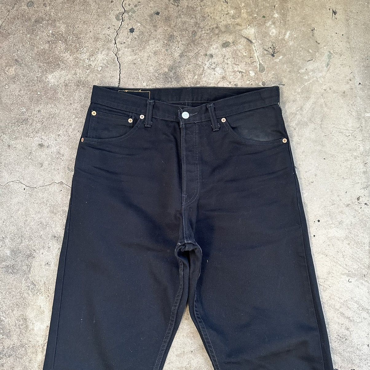 Levi's Levi’s 522 vintage black regular fit denim pants Size US 34 / EU 50 - 8 Thumbnail