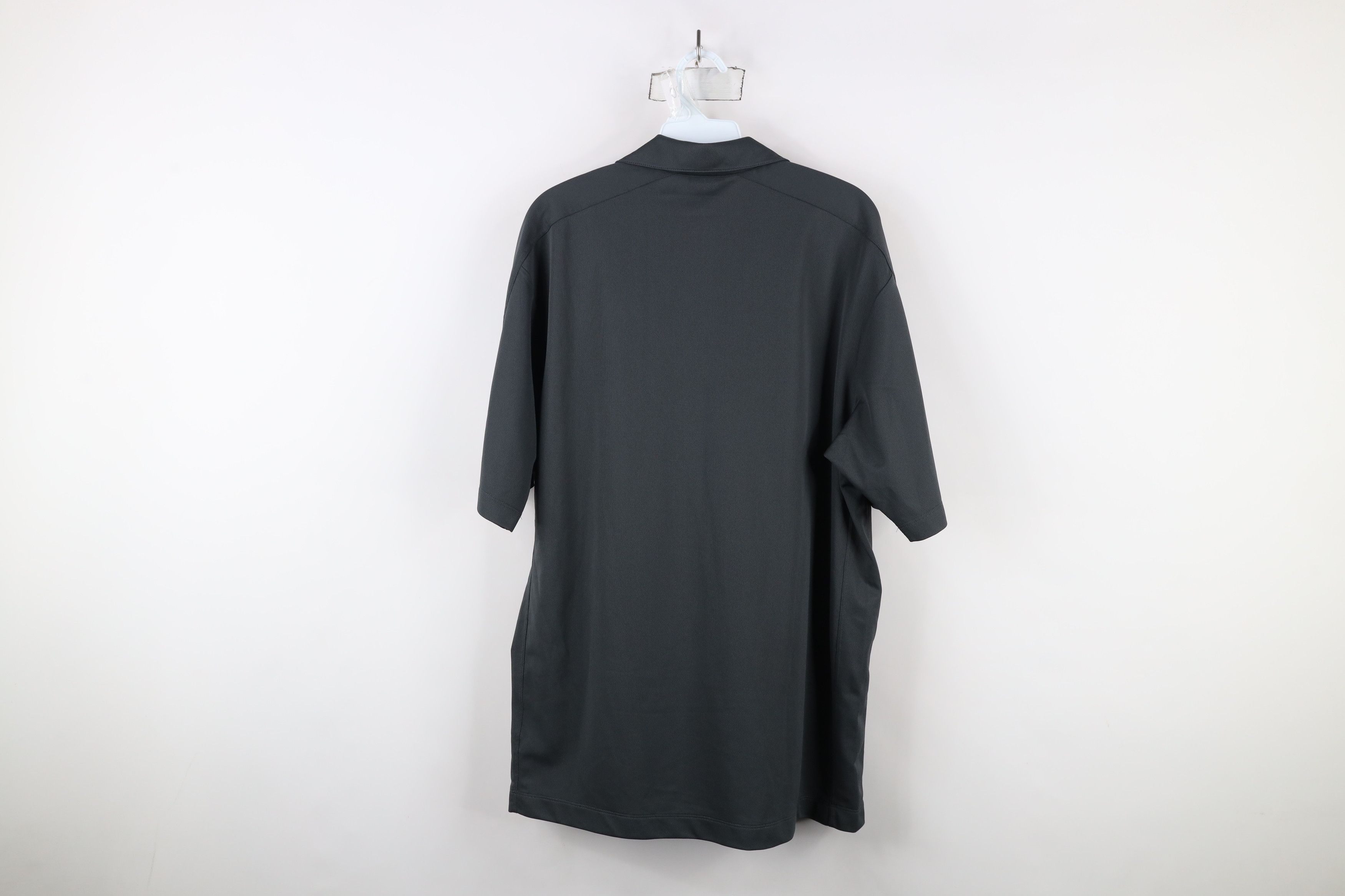 Nike × Vintage Nike NFL Out Vision Instant Replay Collared Polo Shirt Gray Size US M / EU 48-50 / 2 - 11 Thumbnail