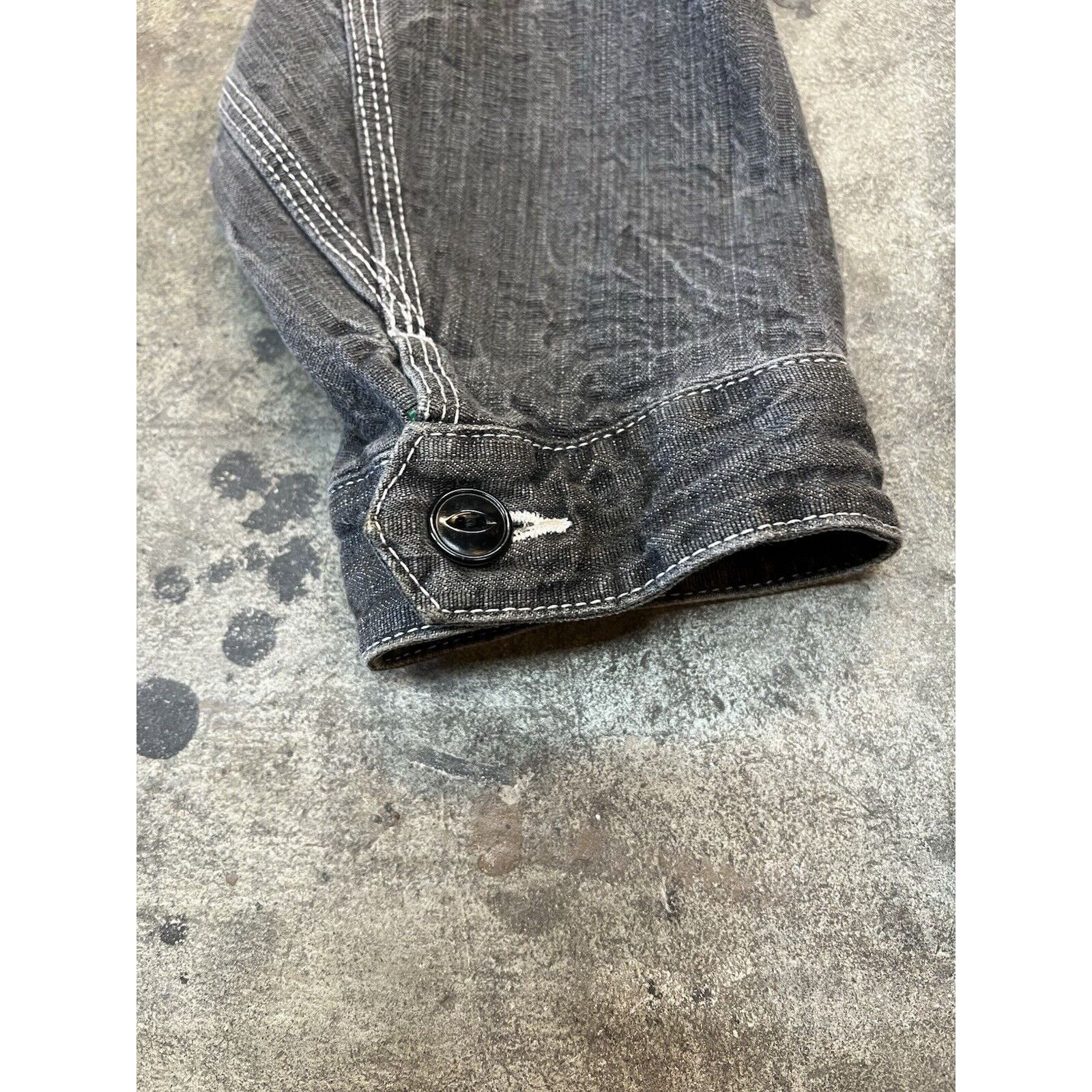 MasterPiece Masterpiece Ruff N Tuff Denim Jacket Black Size Large Japan Size US L / EU 52-54 / 3 - 6 Thumbnail