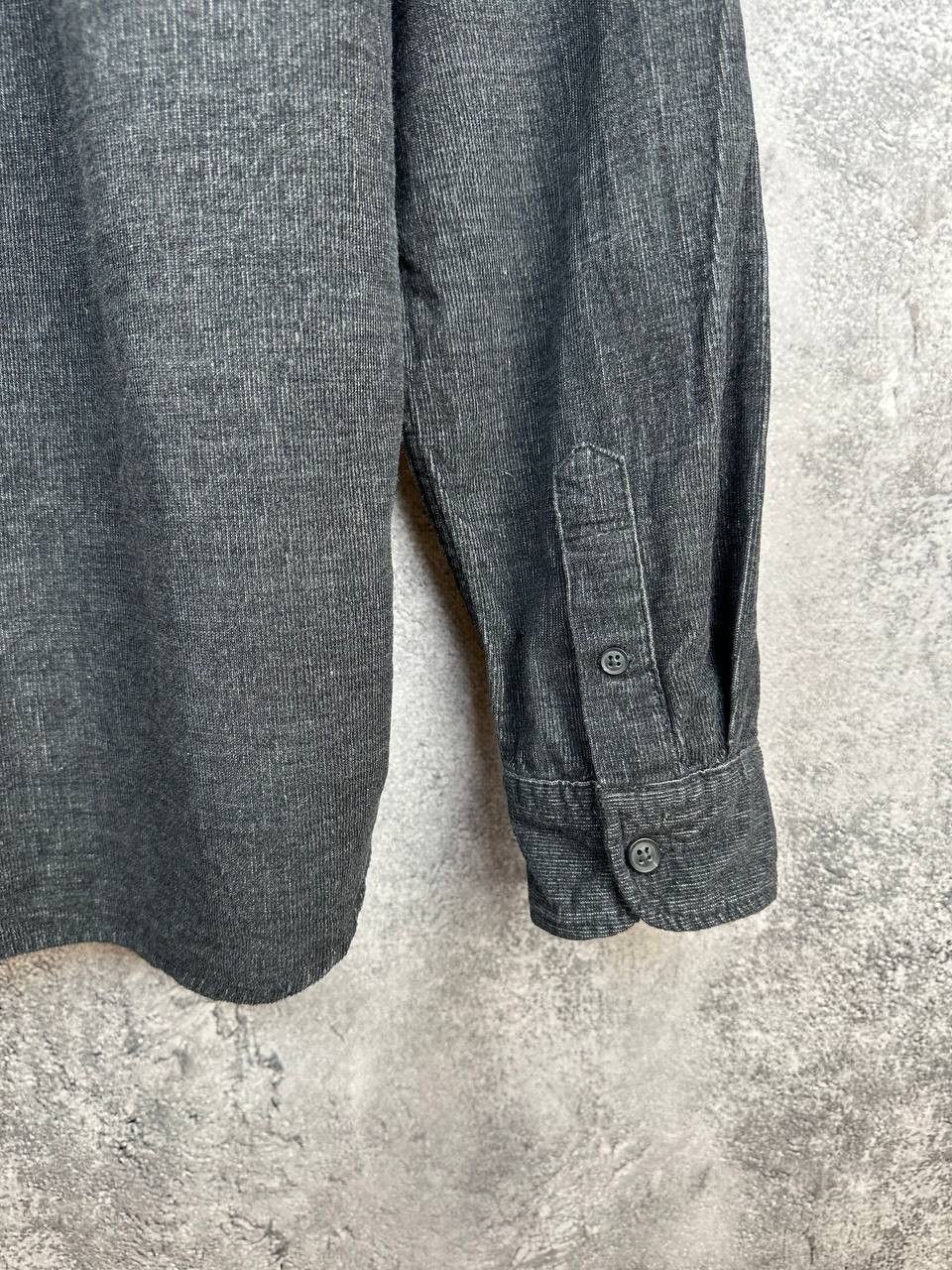 Allsaints AllSaints Lorella LS Shirt Gray Textured Ramskull Logo Size US M / EU 48-50 / 2 - 9 Thumbnail