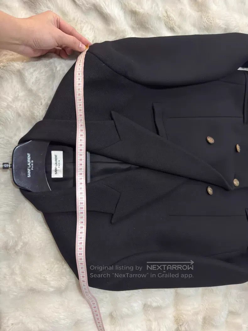 Saint Laurent Paris Saint Laurent Paris Black and Gold Camel Hair Men's Suit C Size US L / EU 52-54 / 3 - 6 Thumbnail