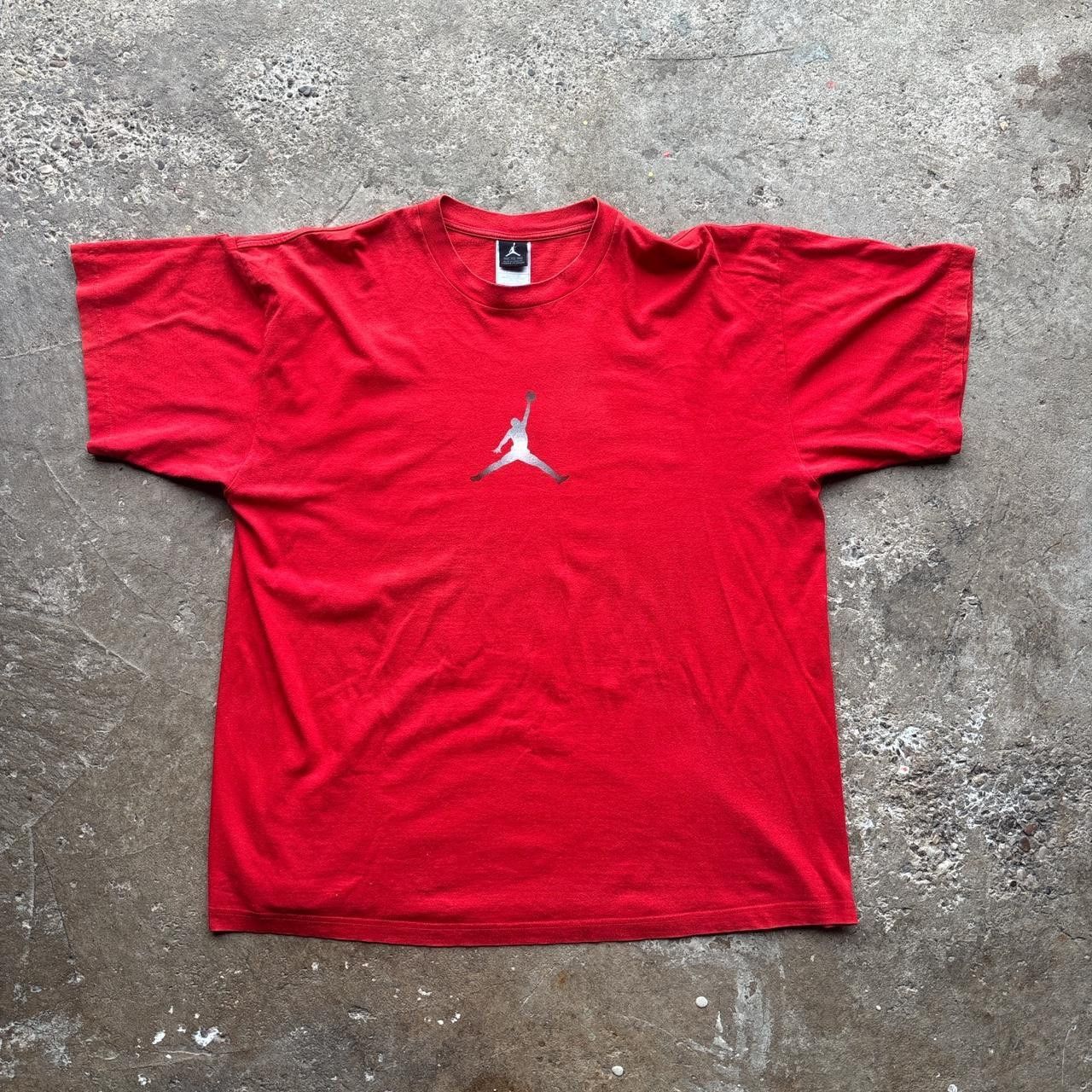 Jordan Brand 00s red Jordan “MJ” graphic tee Size US XXL / EU 58 / 5 - 1 Thumbnail