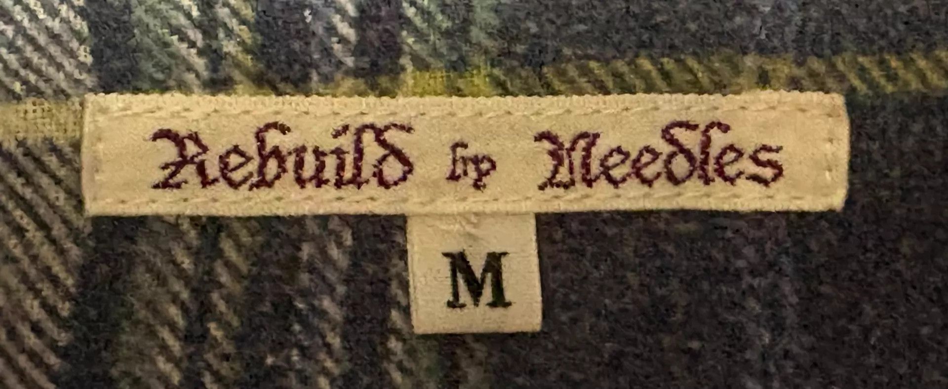 Needles Needles Japanese Vintage Check Zipper Flannel M Oversized Size US M / EU 48-50 / 2 - 7 Thumbnail