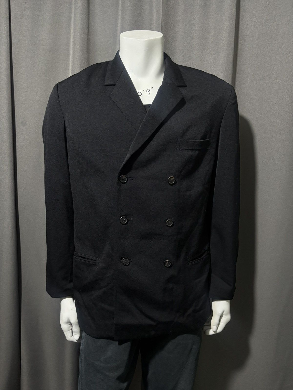 Yohji Yamamoto A/W 2002- Y’s For Men- Double Breasted Blazer Size US L / EU 52-54 / 3 - 14 Thumbnail