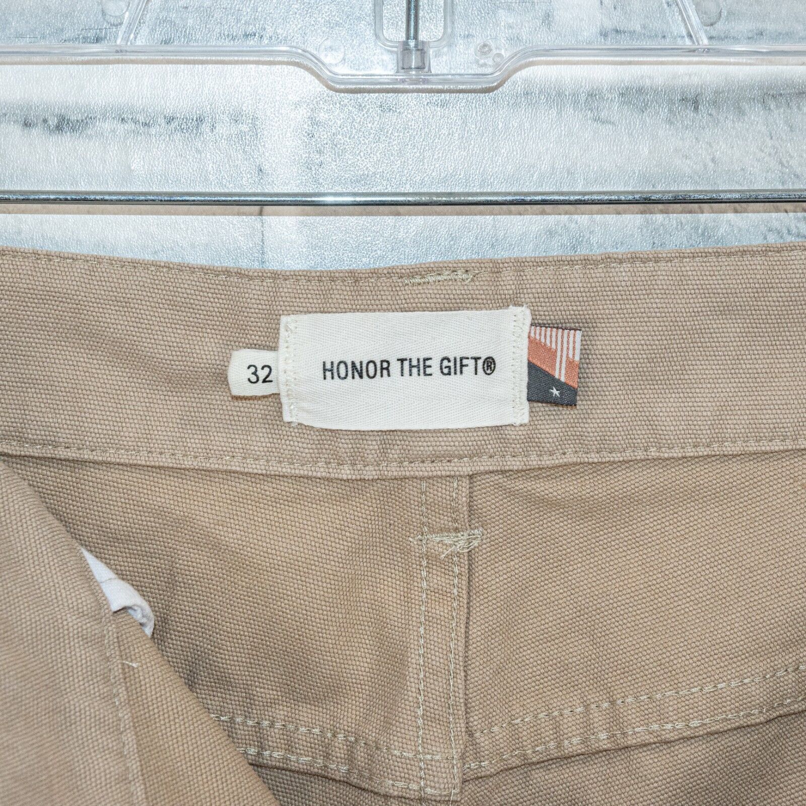 Honor the Gift HONOR THE GIFT Men's Pipeline Ankle Pants in Tan Beige Size US 32 / EU 48 - 2 Thumbnail