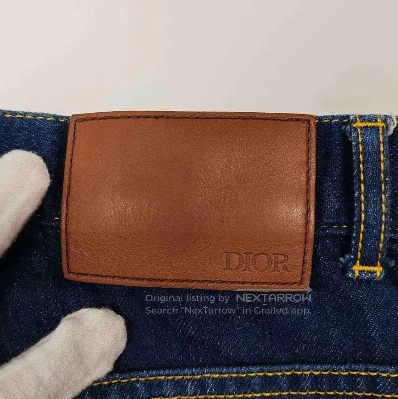 Dior Dior Blue Cotton Women's Jeans . Size 27" / US 4 / IT 40 - 4 Thumbnail