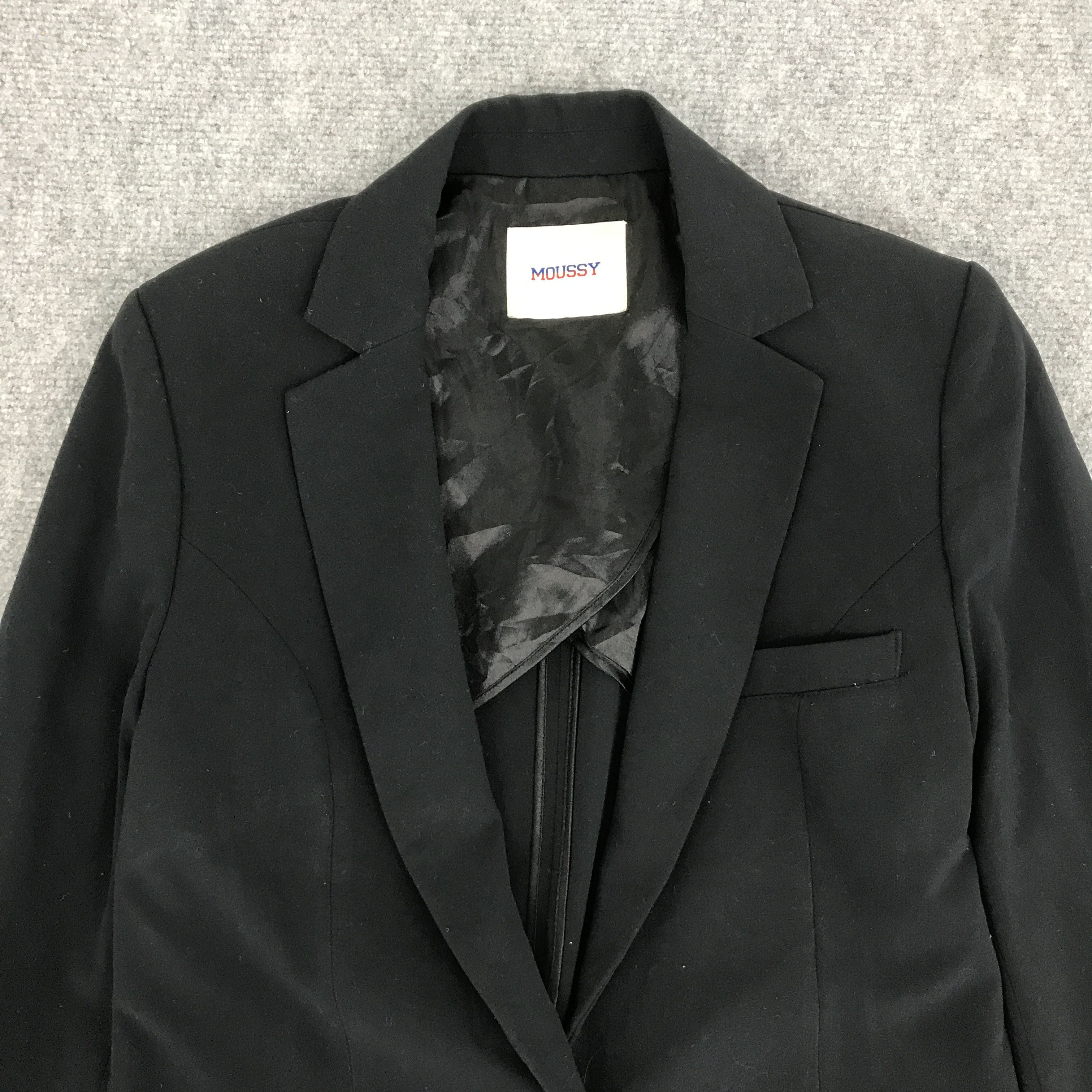 Japanese Brand × MOUSSY MOUSSY JAPAN PUNK BLAZER COAT JACKET Size US M / EU 48-50 / 2 - 3 Thumbnail
