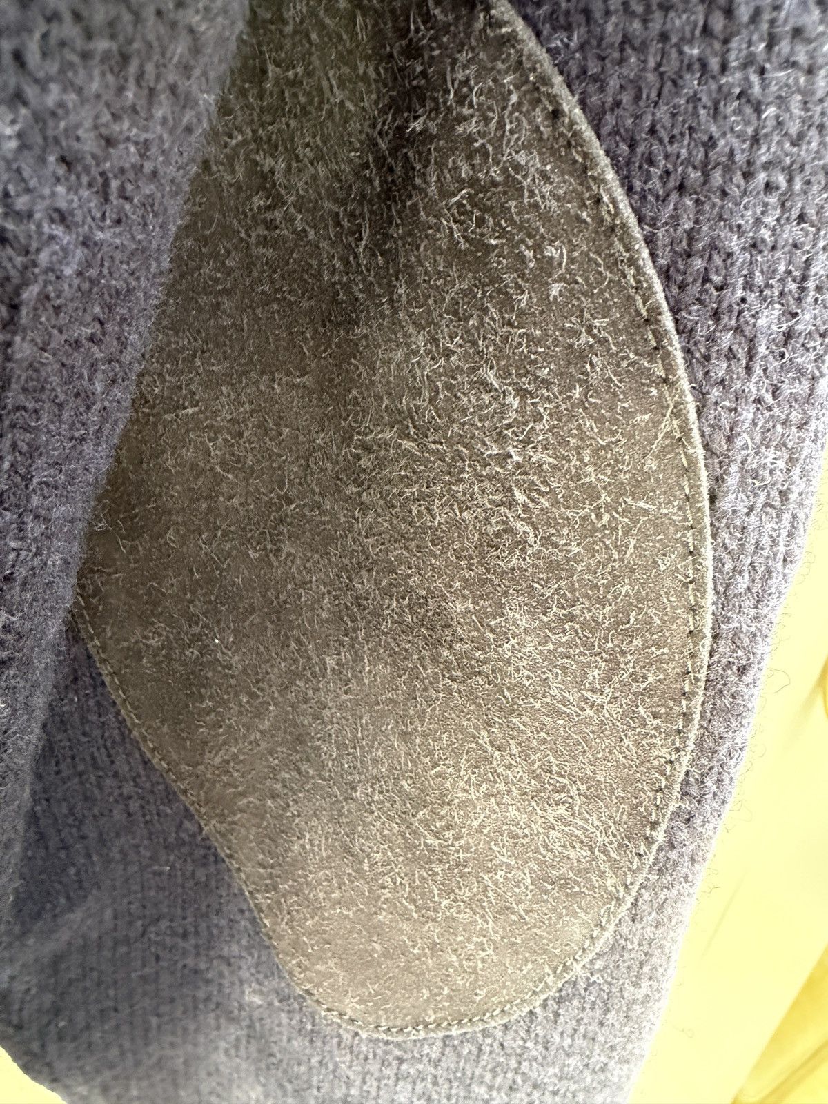 Elbow Patch Wool Sweater