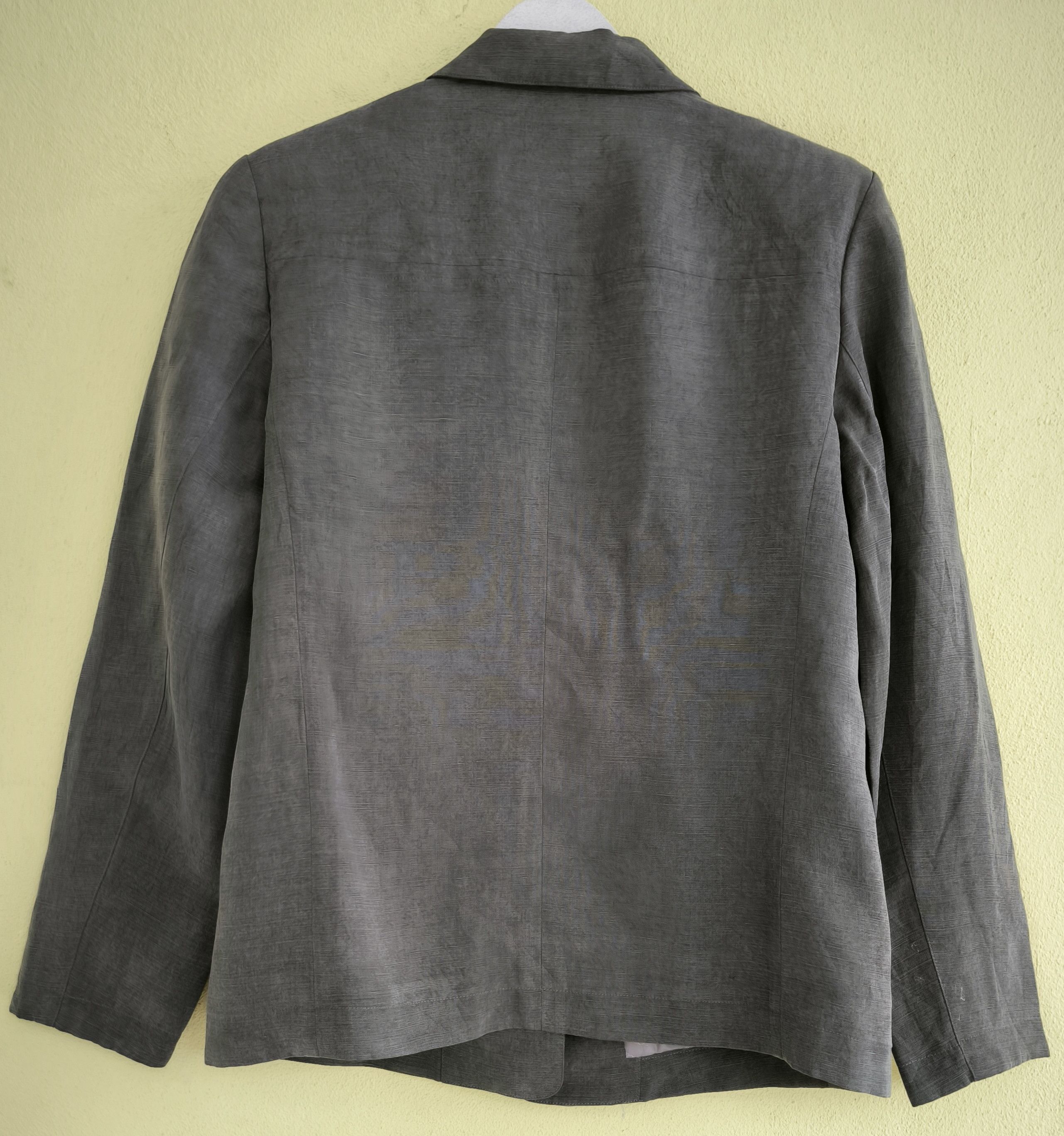 Mademoiselle Non Non MADEMOISELLE NON NON tencel fabric coat jacket Size L / US 10 / IT 46 - 8 Thumbnail