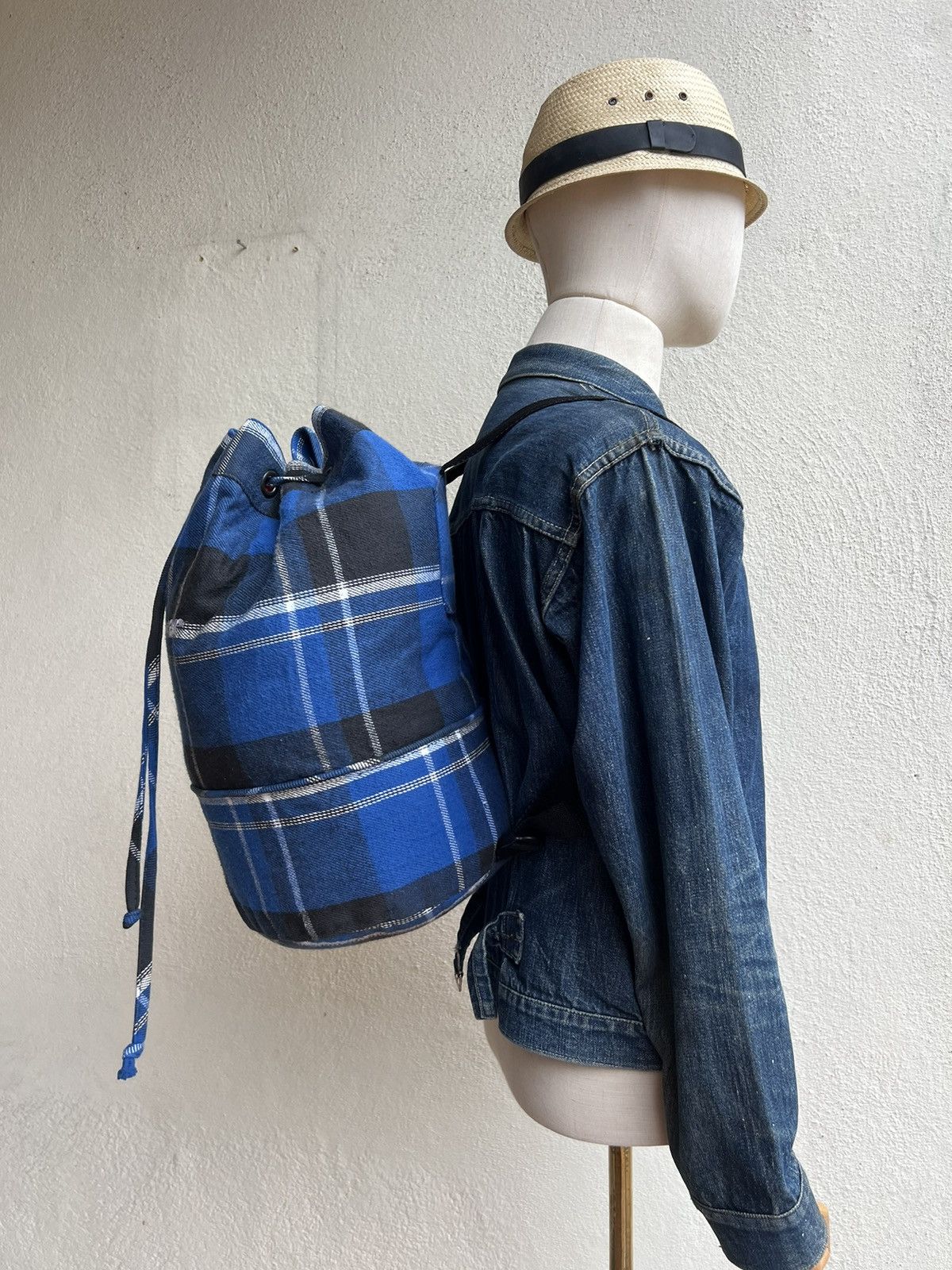 Quiksilver Vintage 80s 90s Quiksilver Tartan Spell Out Backpack Bag Size ONE SIZE - 21 Thumbnail