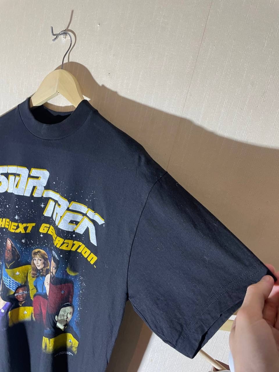Cartoon Network × Vintage Star Trek The Next Generation Vintage 1994 T Shirt Size US L / EU 52-54 / 3 - 3 Thumbnail