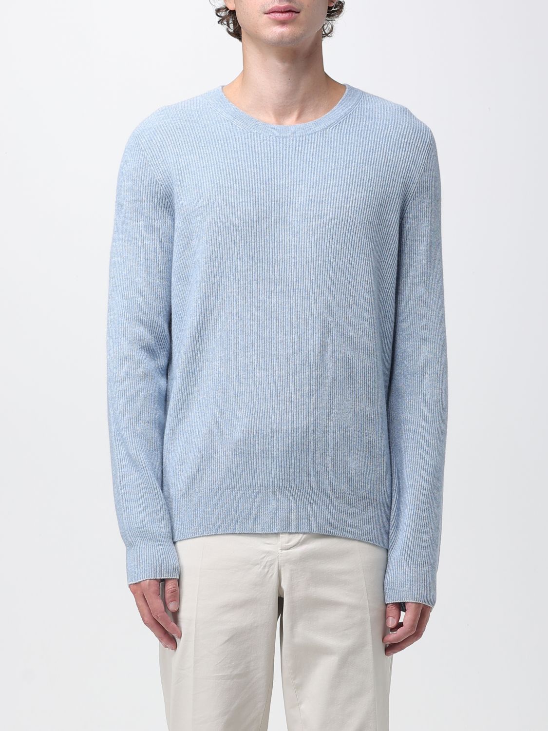 Brunello Cucinelli Brunello Cucinelli Sweater Men Blue Size US M / EU 48-50 / 2 - 1 Thumbnail