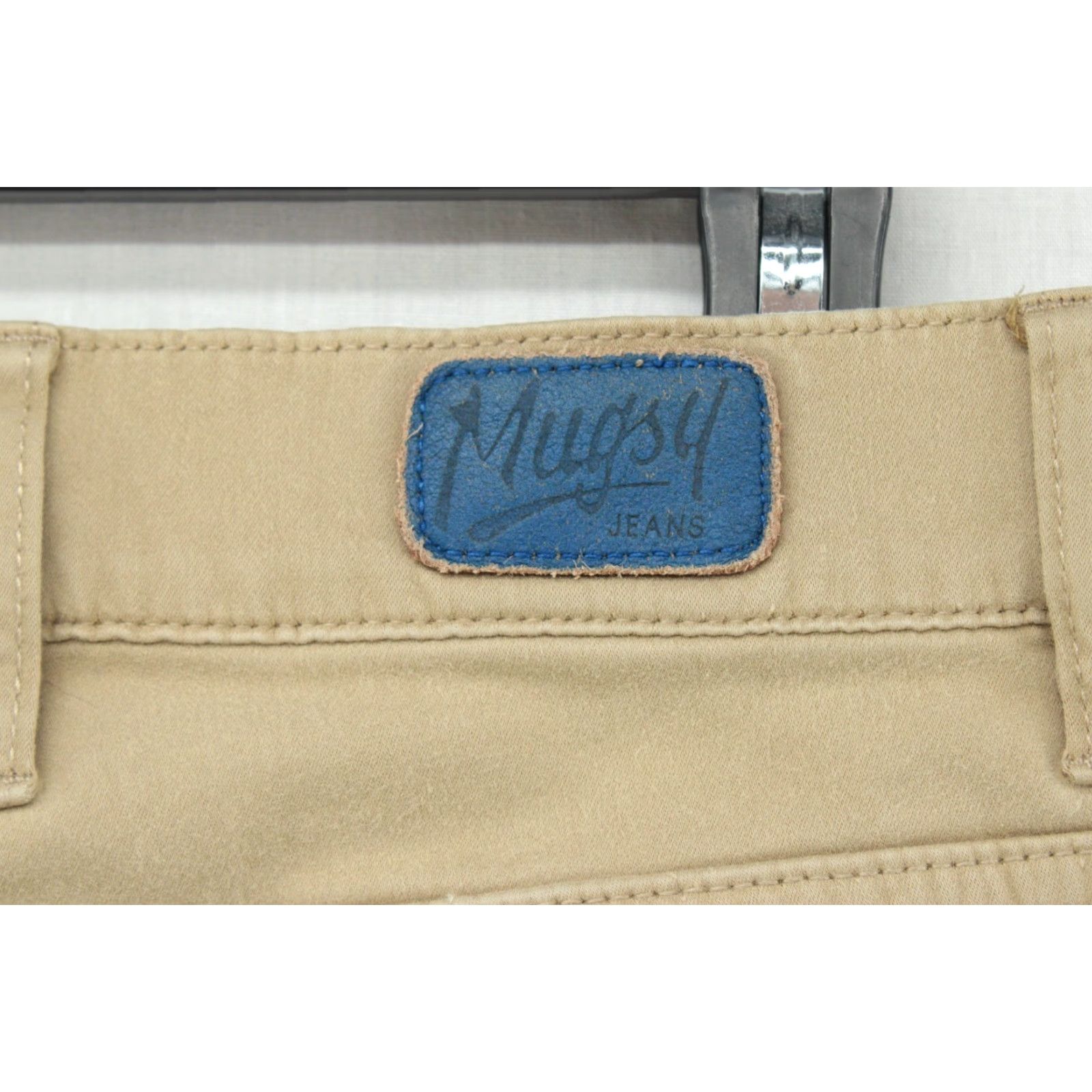 Vintage Mugsy Maxs Pants Mens 32x31 Khaki Chino Flat Front Casual City Preppy Modern Mens Size US 32 / EU 48 - 7 Thumbnail