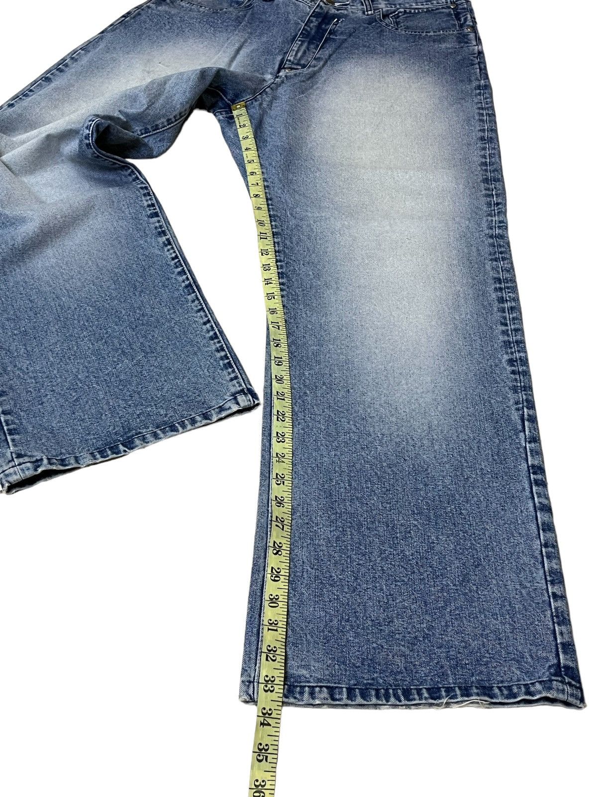 Akademiks BAGGY🔥VINTAGE AKADEMIKS MOOSY BAGGY INSPIRED JNCO JEANS Size US 35 - 18 Thumbnail