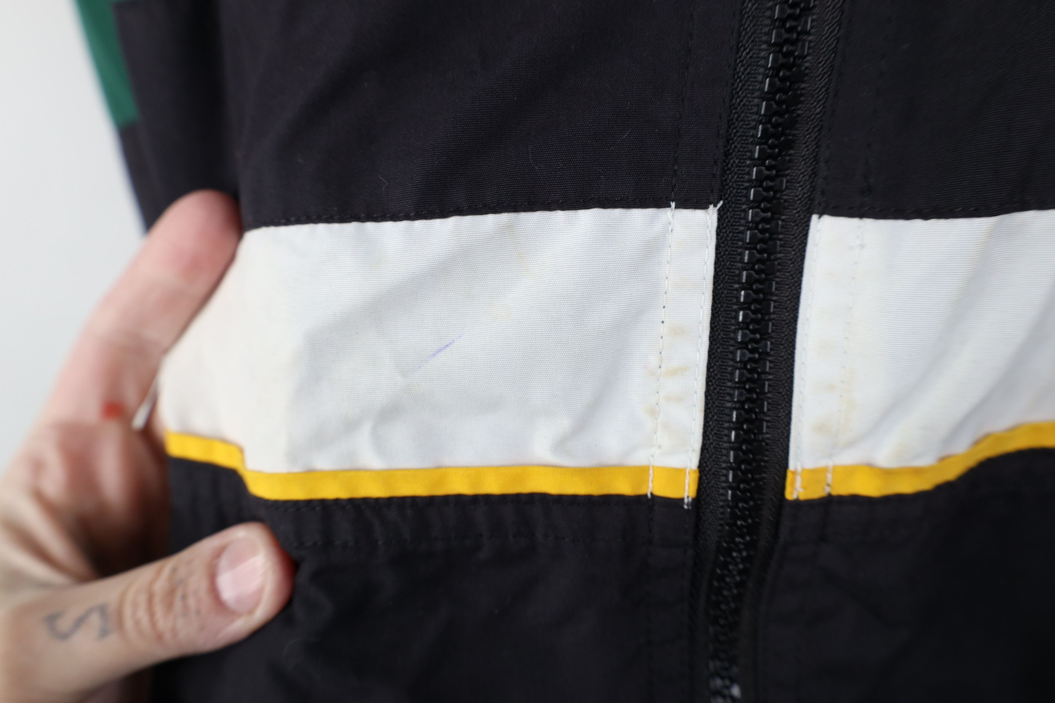 Vintage Vintage 90s Streetwear Striped Lined Windbreaker Jacket Size US XL / EU 56 / 4 - 7 Thumbnail