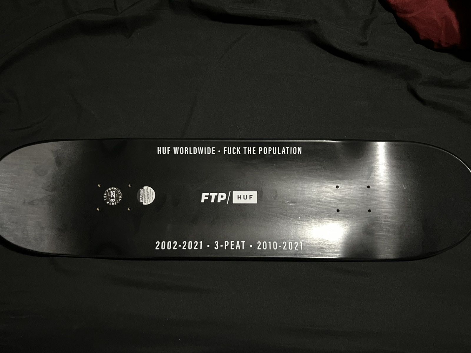 Fuck The Population × Huf FTP/Huf Size ONE SIZE - 1 Thumbnail