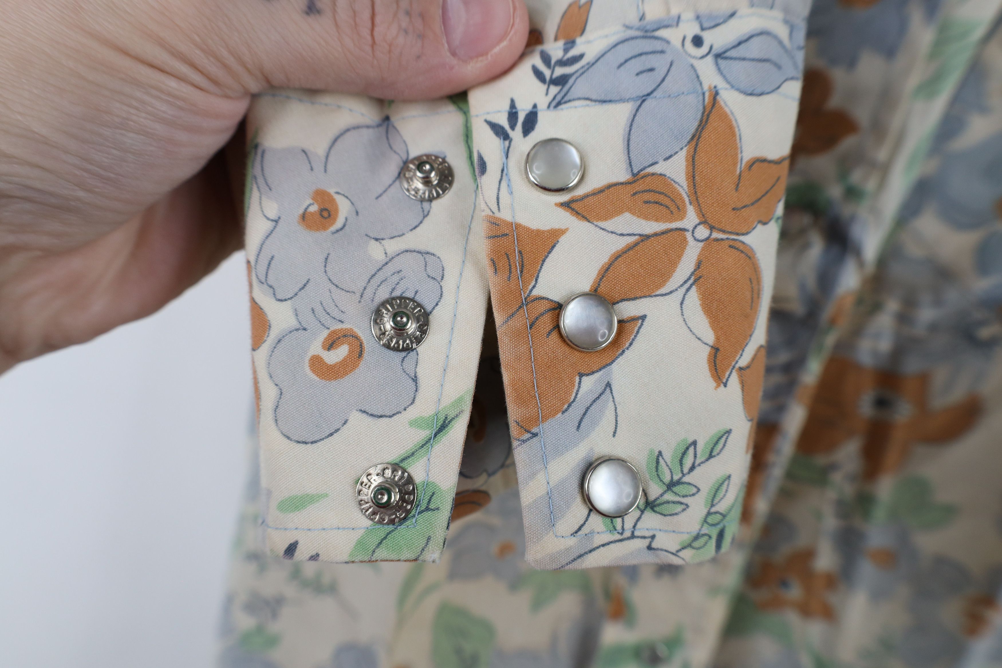 Vintage Vintage 60s 70s Streetwear Western Snap Button Shirt USA Size US M / EU 48-50 / 2 - 8 Thumbnail