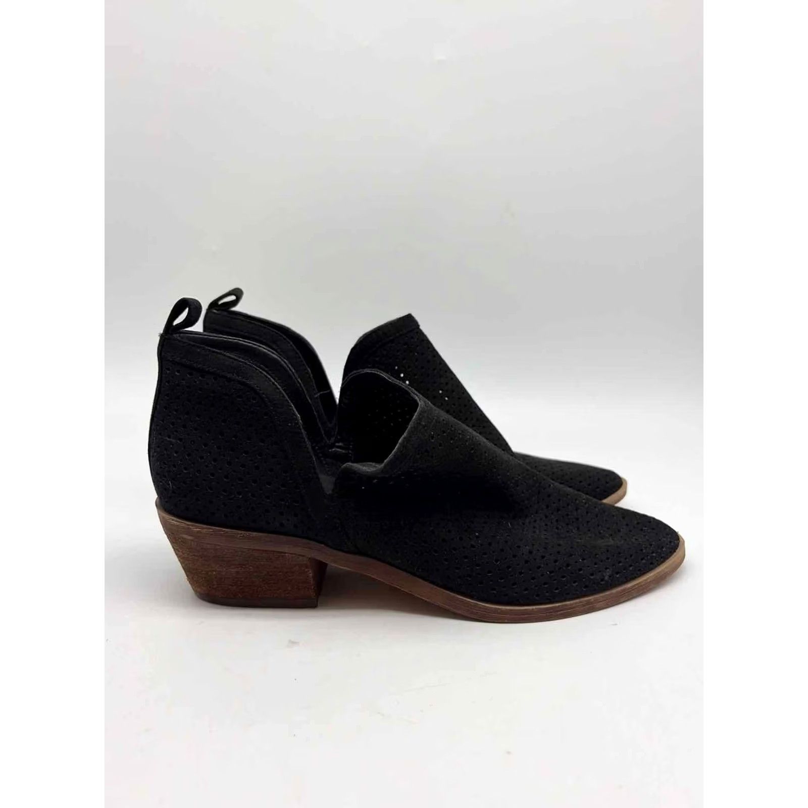 Vintage BP Black Ankle Boots 8.5 – Pre-Owned Size US 9 / IT 39 - 4 Thumbnail