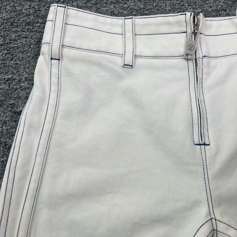 Louis Vuitton Louis Vuitton White High -2505 Size 36" / US 14 / IT 50 - 6 Thumbnail