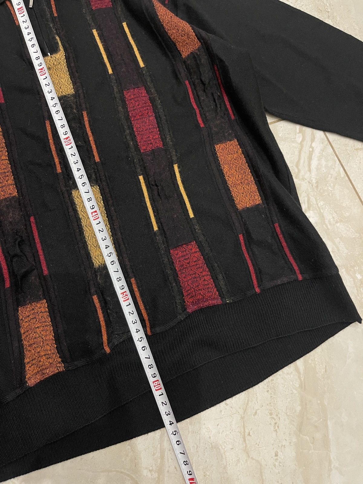 Other Vintage Montechiaro Sweater black 90s Knit wool Size US M / EU 48-50 / 2 - 8 Thumbnail