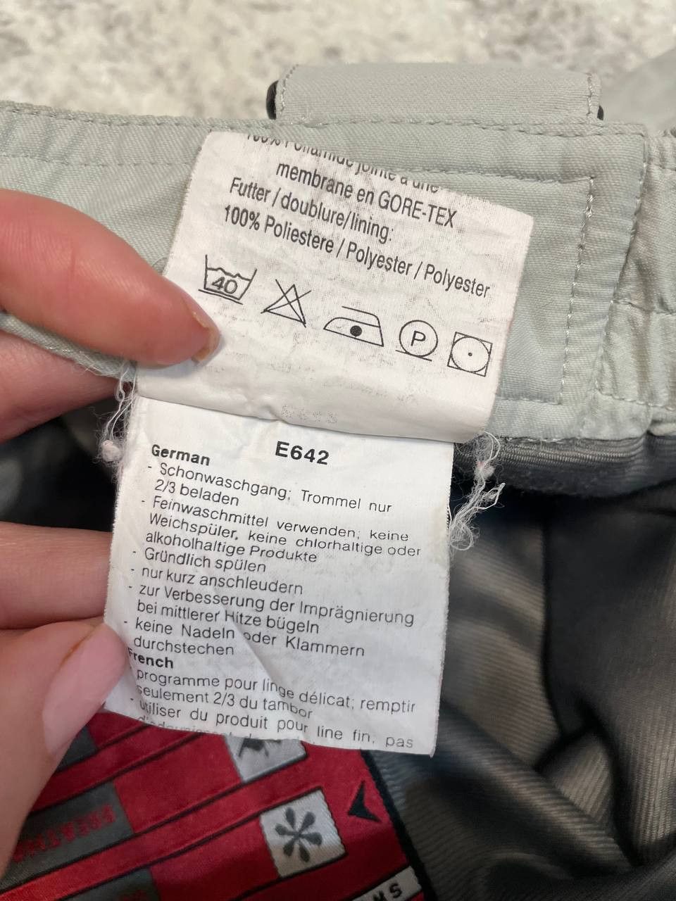 Mammut Vintage Mammut Balance Project Gore-Tex Pants. Made in Italy Size US 40 / EU 56 - 19 Thumbnail