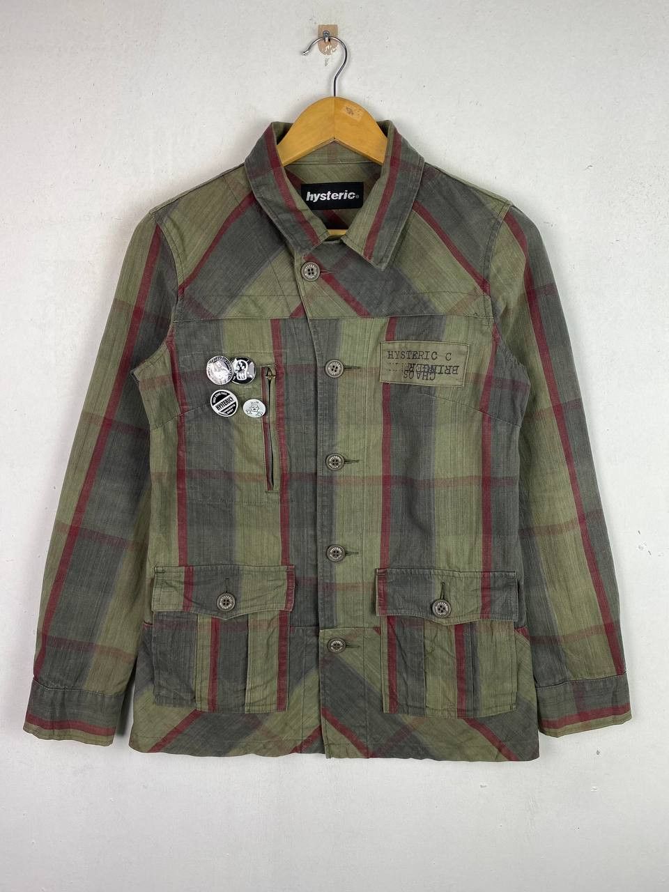 Hysteric Glamour vintage hysteric glamour jacket flannel design Size M / US 6-8 / IT 42-44 - 1 Thumbnail